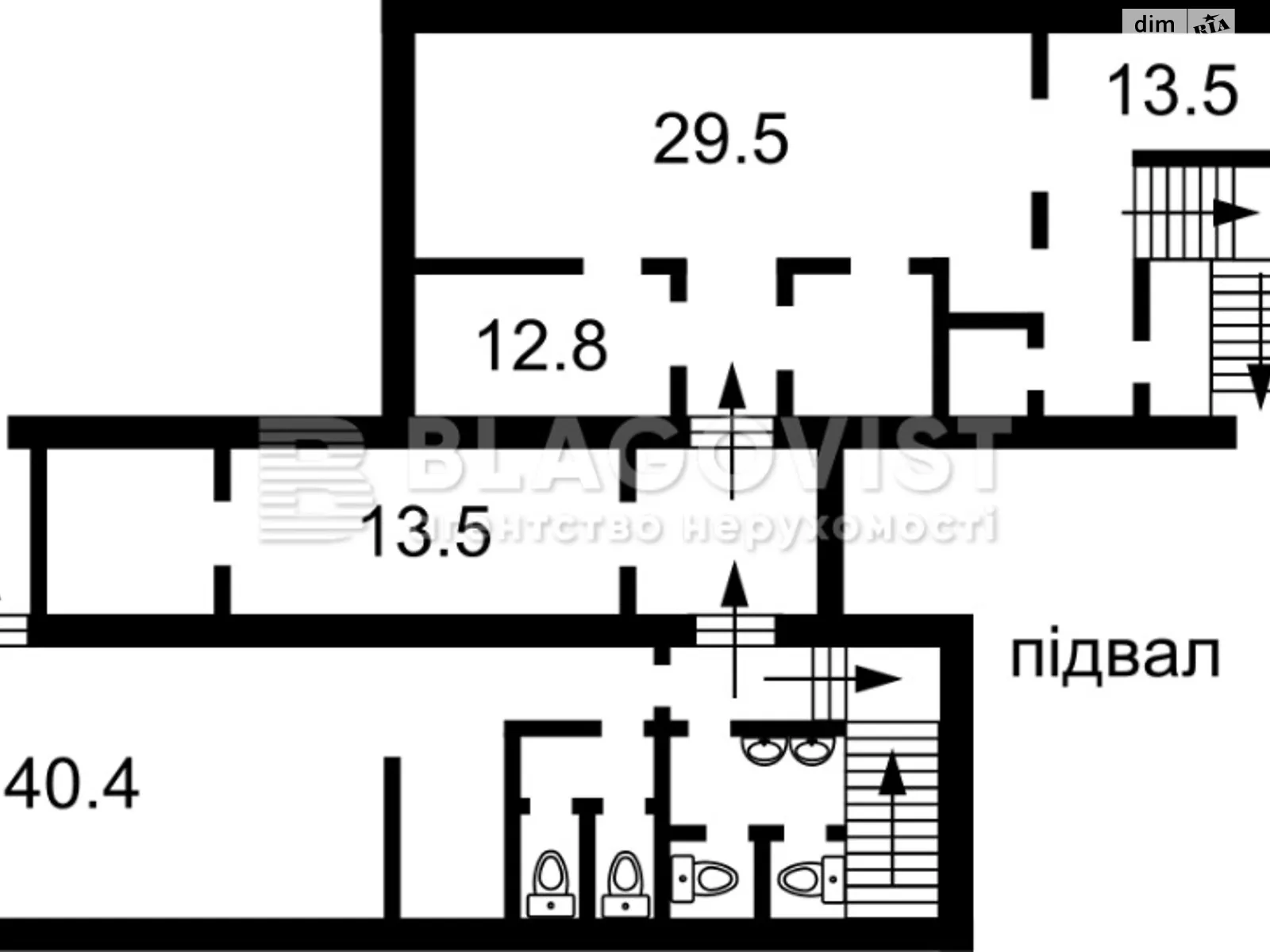 Продается помещения свободного назначения 340 кв. м в 5-этажном здании - фото 2