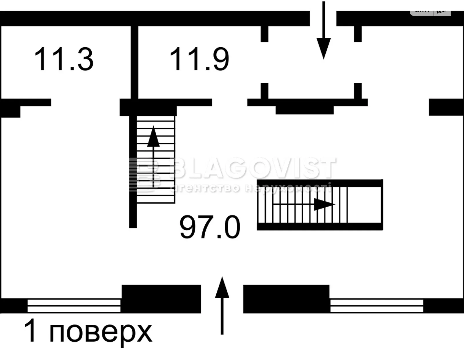 Продается помещения свободного назначения 340 кв. м в 5-этажном здании - фото 3