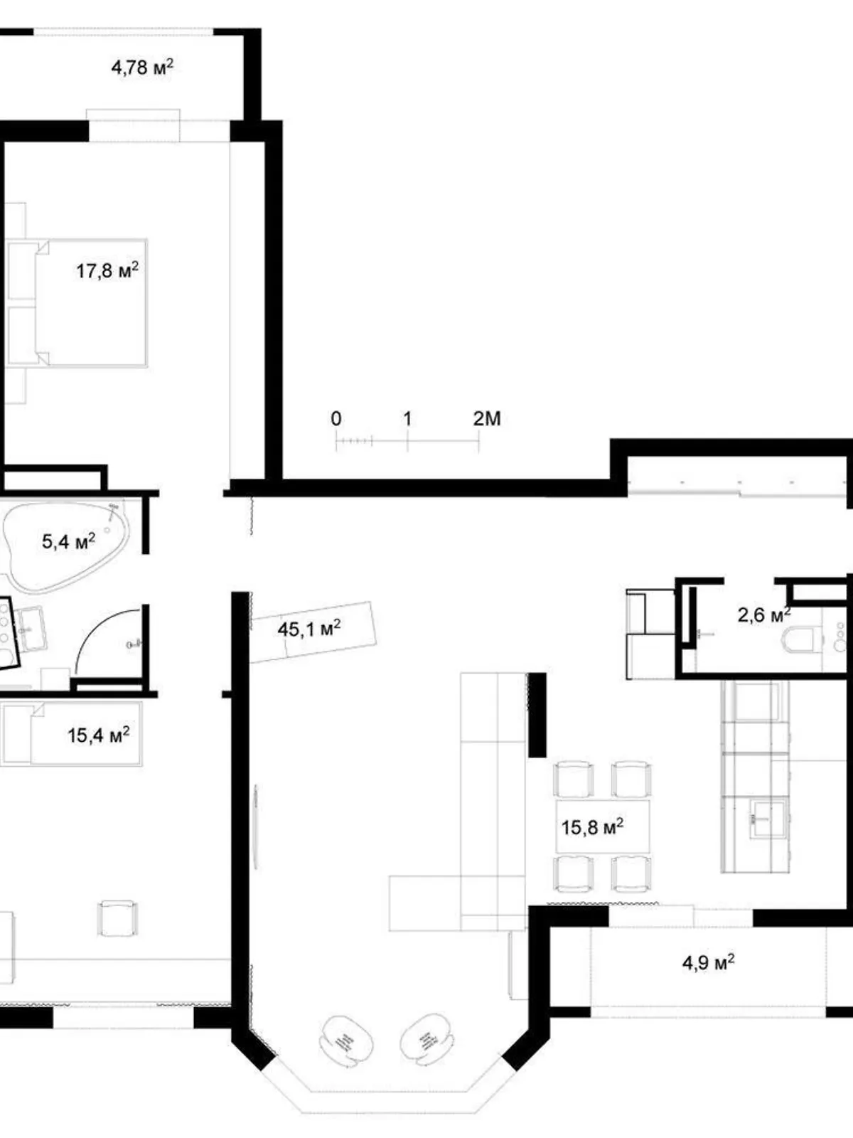 Продается 3-комнатная квартира 110 кв. м в Киеве, ул. Бориса Гмыри, 6 - фото 1