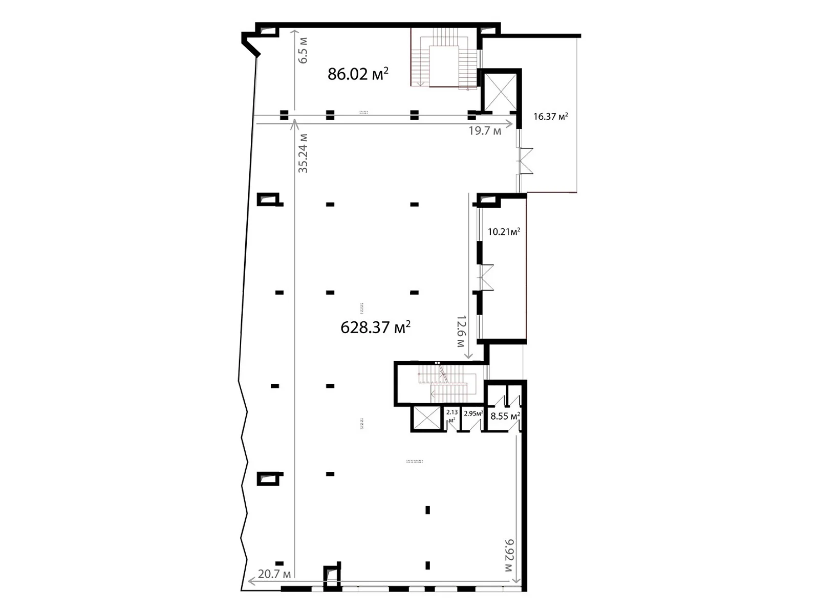 Продается 1-комнатная квартира 754.6 кв. м в Тячеве, цена: 1735580 $