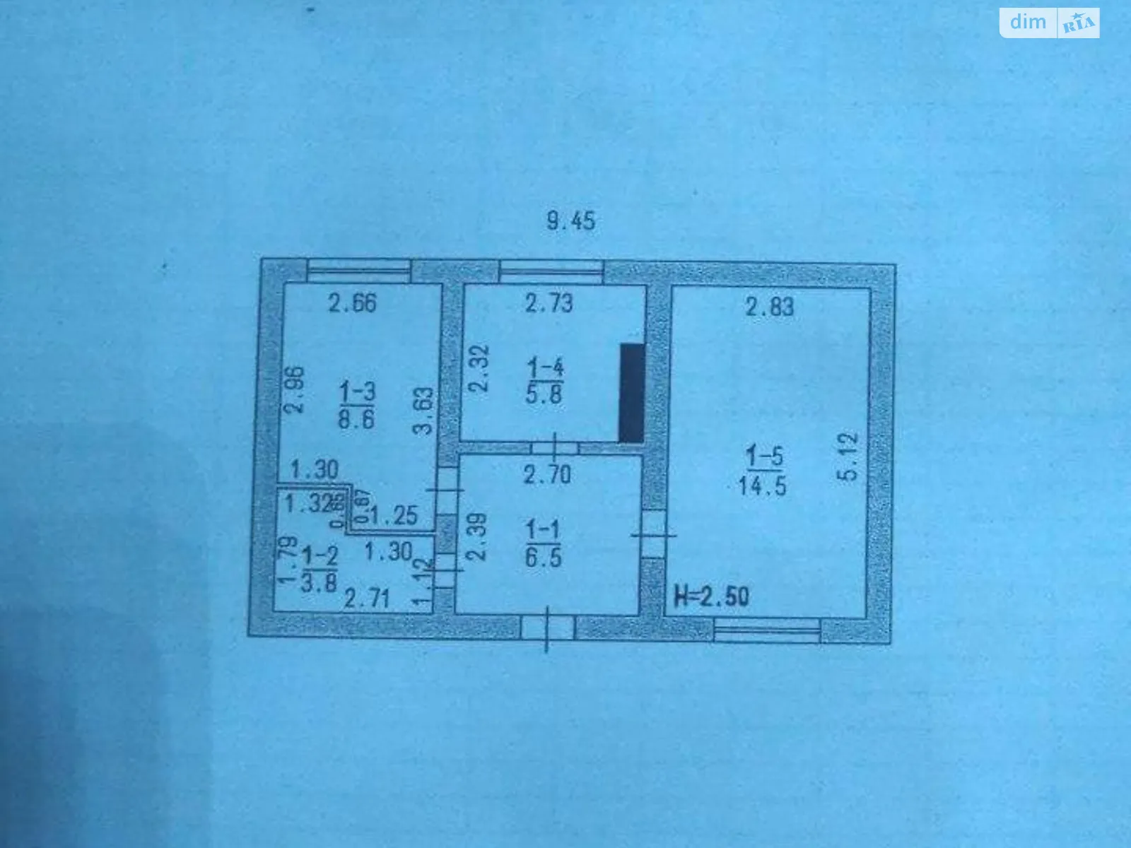 Продается одноэтажный дом 39 кв. м с бассейном, цена: 25000 $ - фото 1