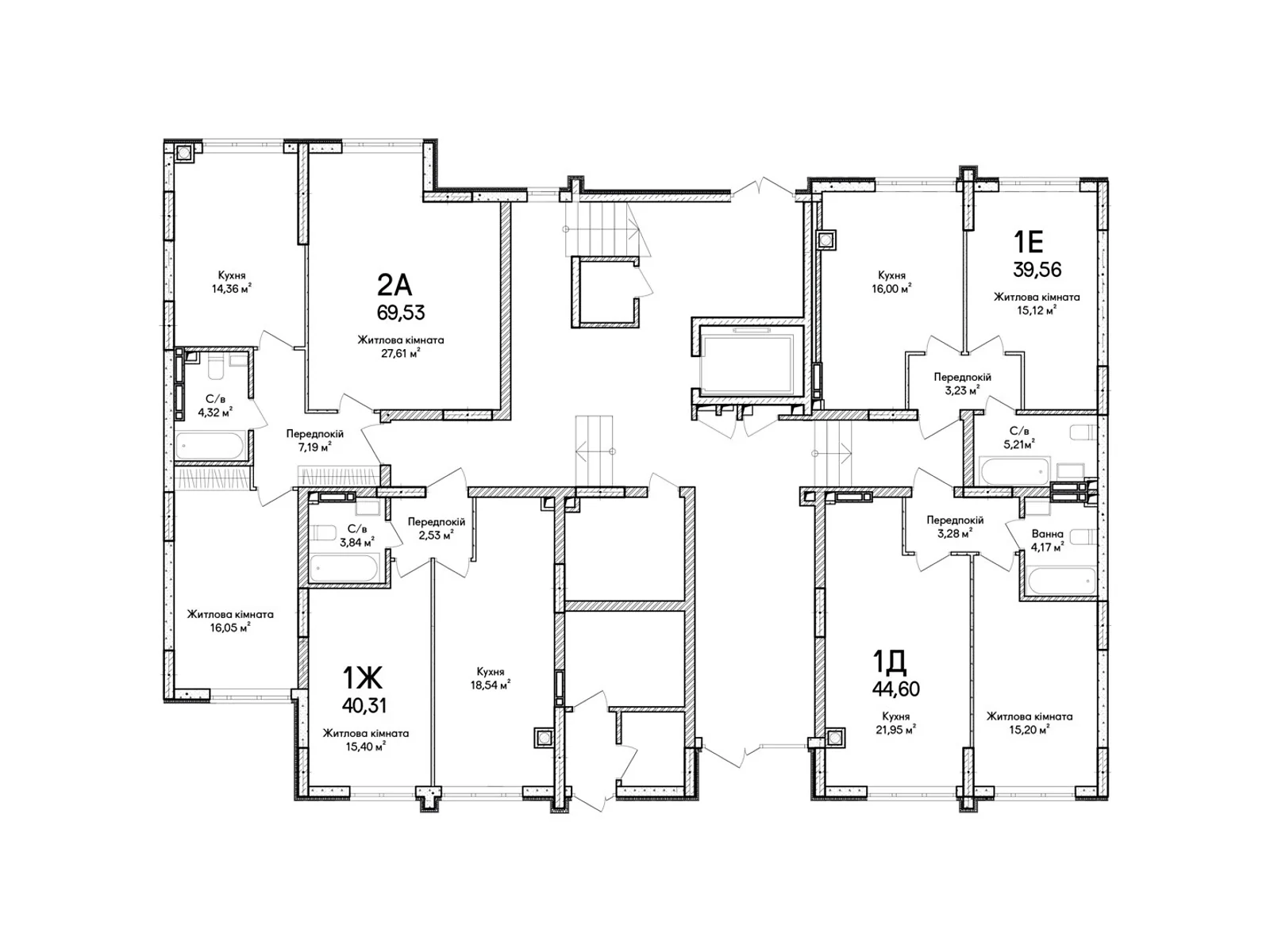 Продается 1-комнатная квартира 42 кв. м в Ирпене, ул. Достоевского