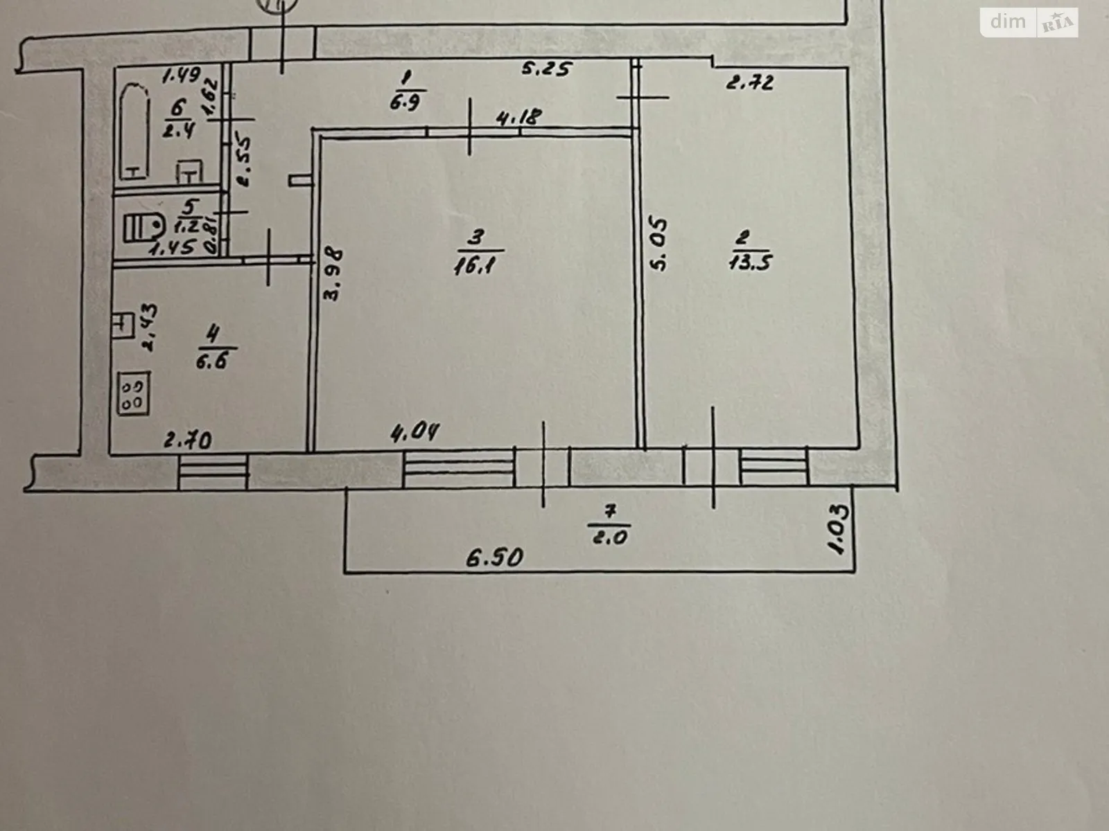 Продается 2-комнатная квартира 47 кв. м в Великой Березовице, цена: 30000 $