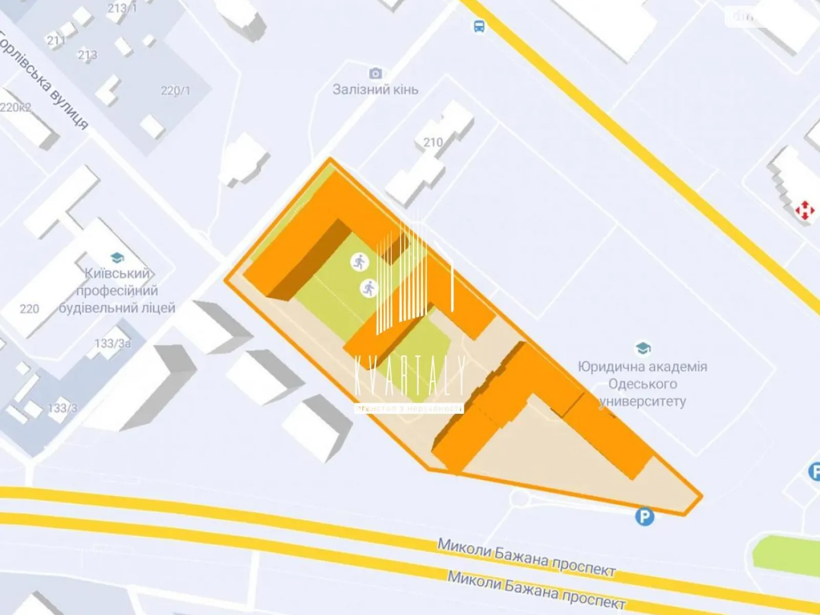 Продается 2-комнатная квартира 88.4 кв. м в Киеве, просп. Николая  Бажана, 17