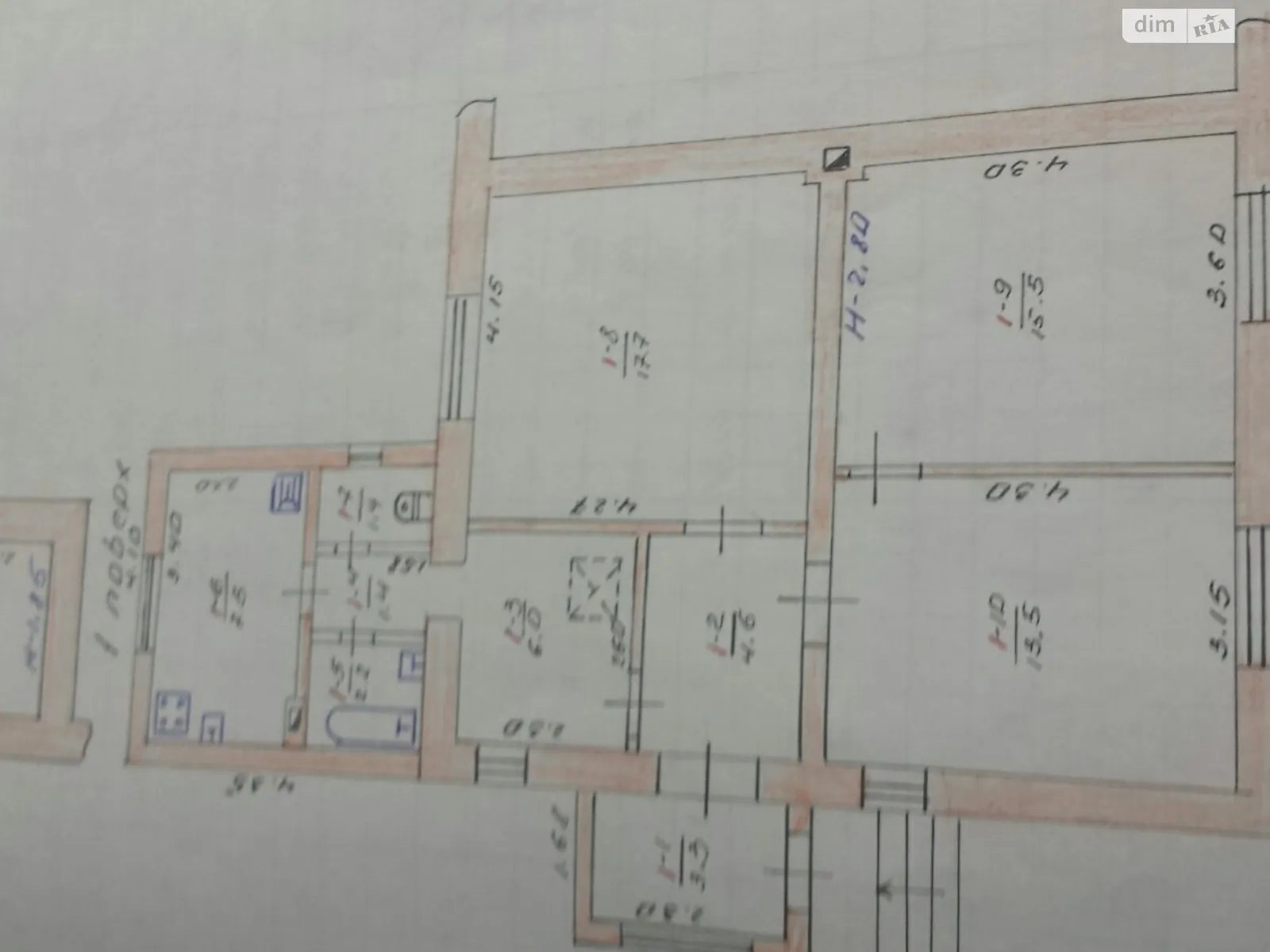 Продається частина будинку 78 кв. м з балконом, цена: 89000 $