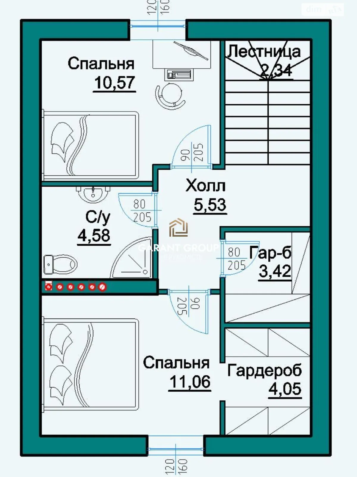 Продається будинок 2 поверховий 130 кв. м з терасою - фото 3