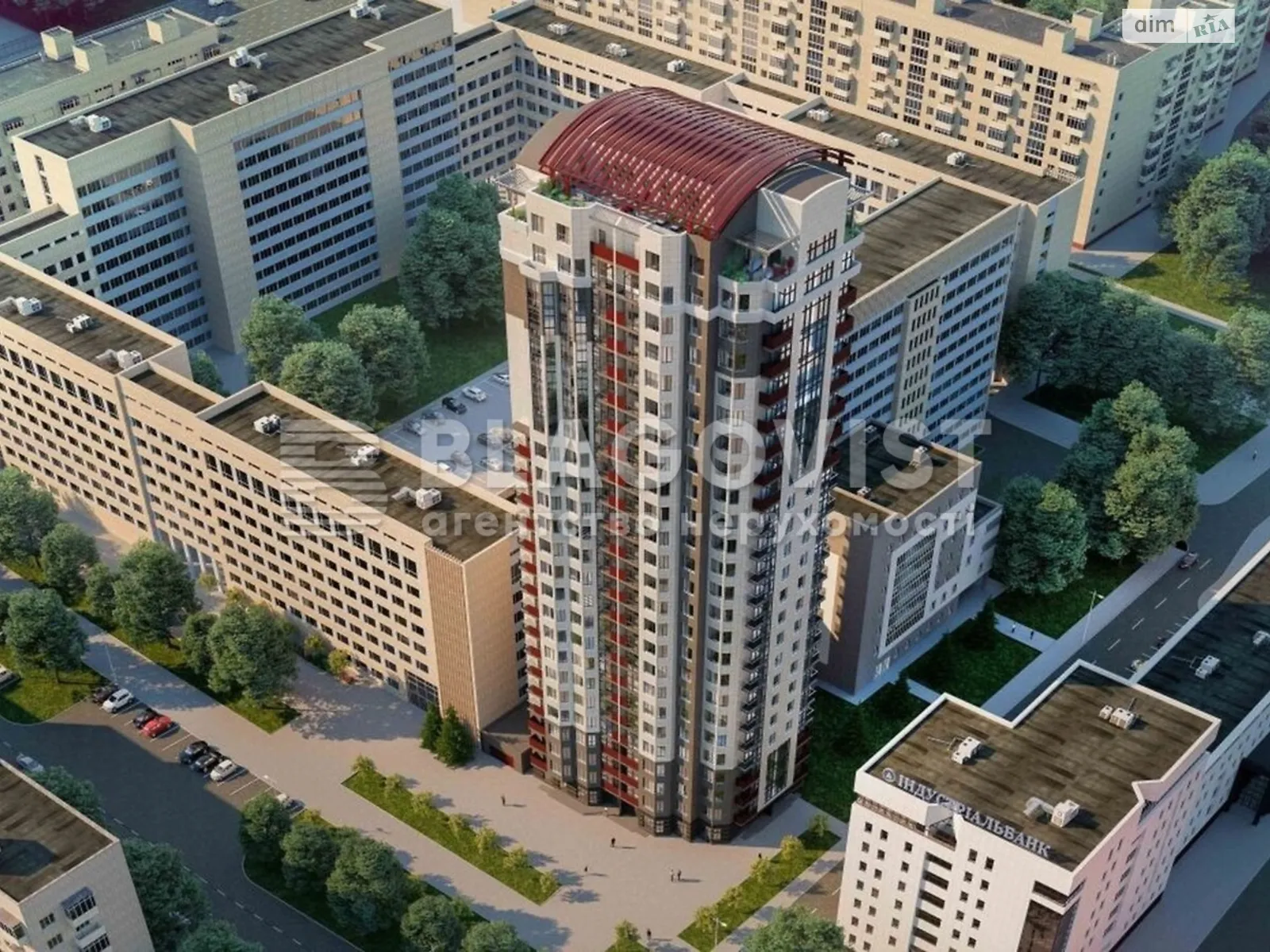 Продается 1-комнатная квартира 51 кв. м в Киеве, ул. Генерала Алмазова, 18/7