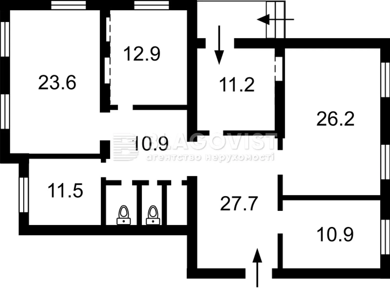 Продається офіс 135 кв. м в бізнес-центрі - фото 3