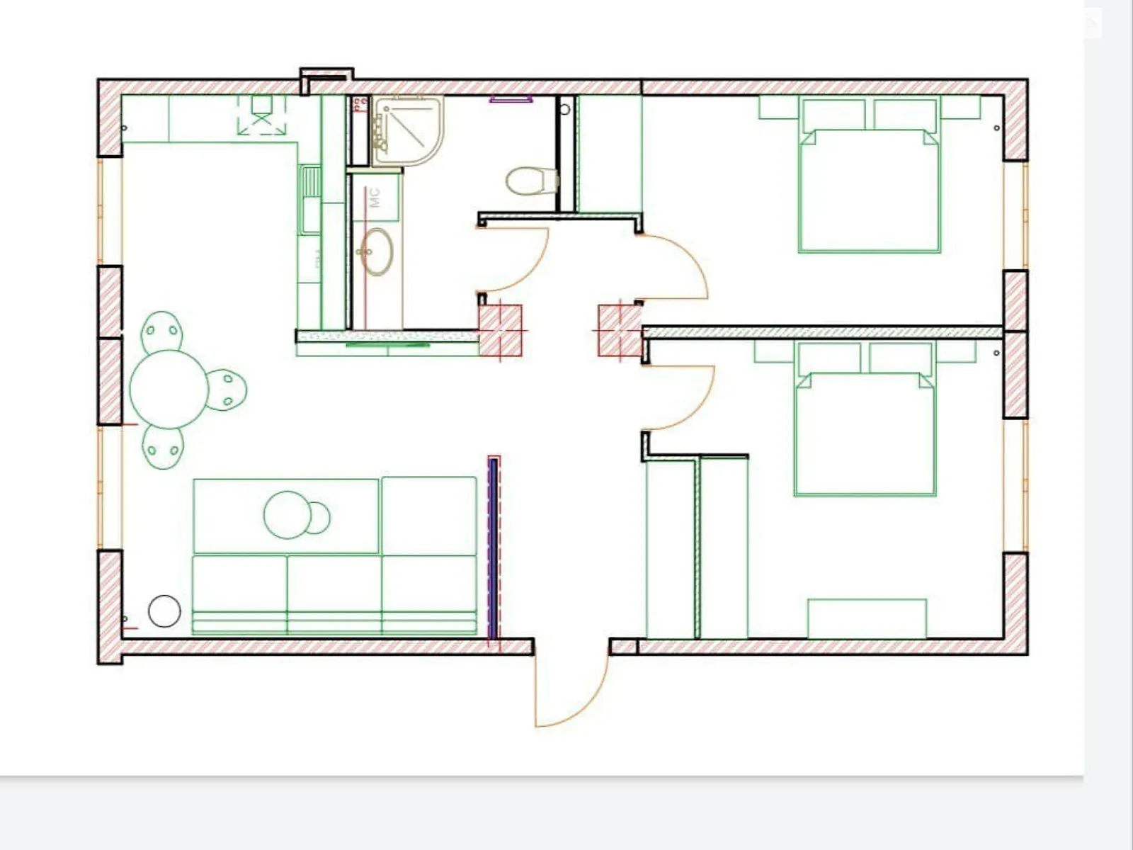 Продается 3-комнатная квартира 71.6 кв. м в Днепре - фото 4