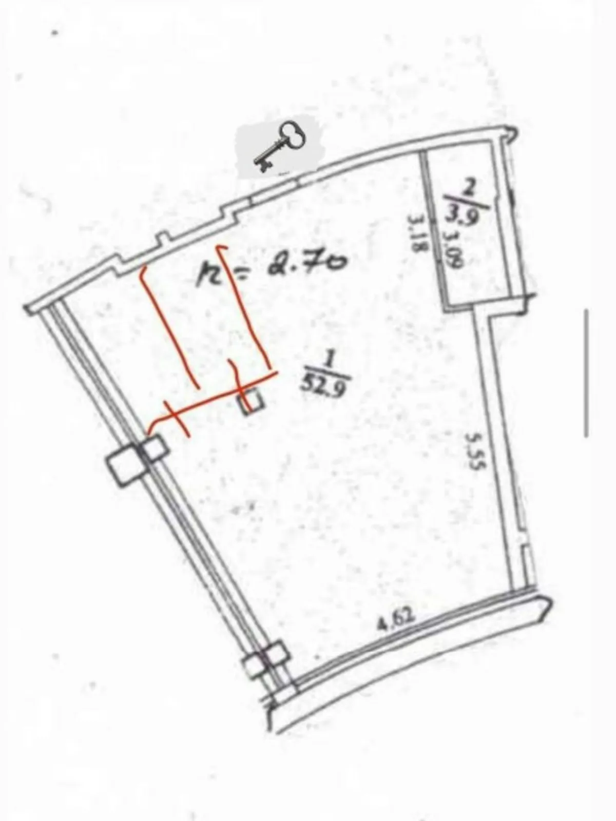 Продается объект сферы услуг 57 кв. м в 10-этажном здании - фото 2