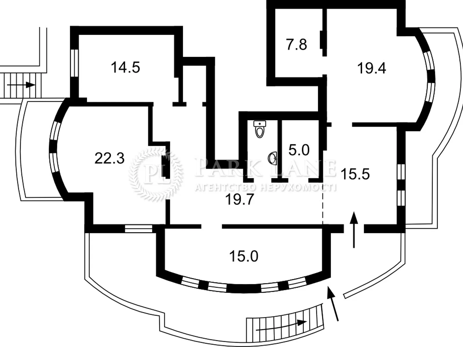 Продается помещения свободного назначения 125 кв. м в 16-этажном здании - фото 2