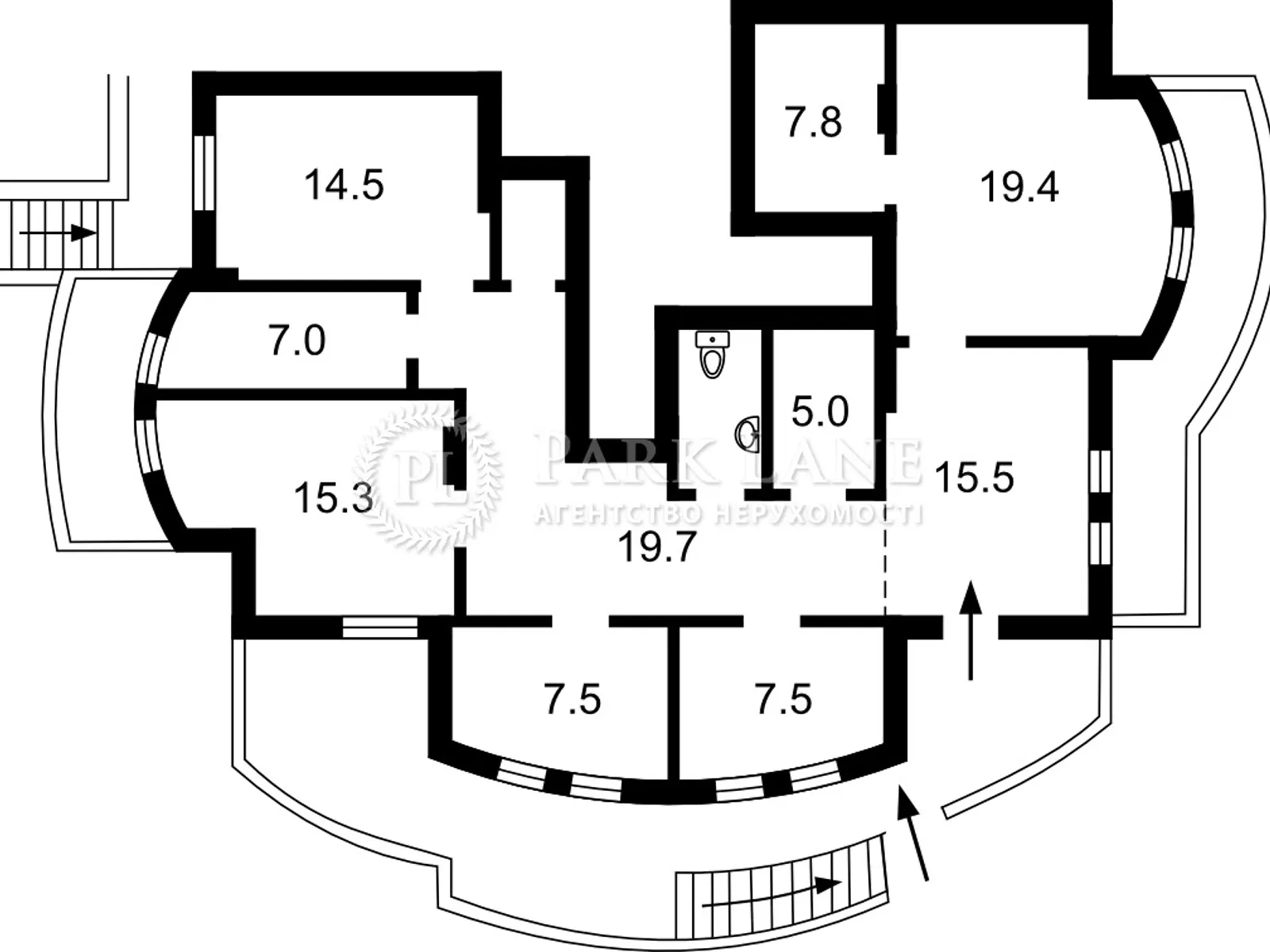 Продается помещения свободного назначения 125 кв. м в 16-этажном здании - фото 3