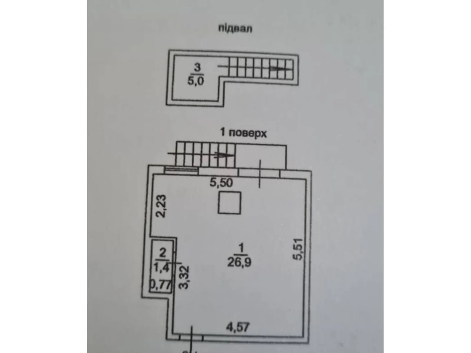 Продается помещения свободного назначения 33 кв. м в 4-этажном здании, цена: 43000 $ - фото 1