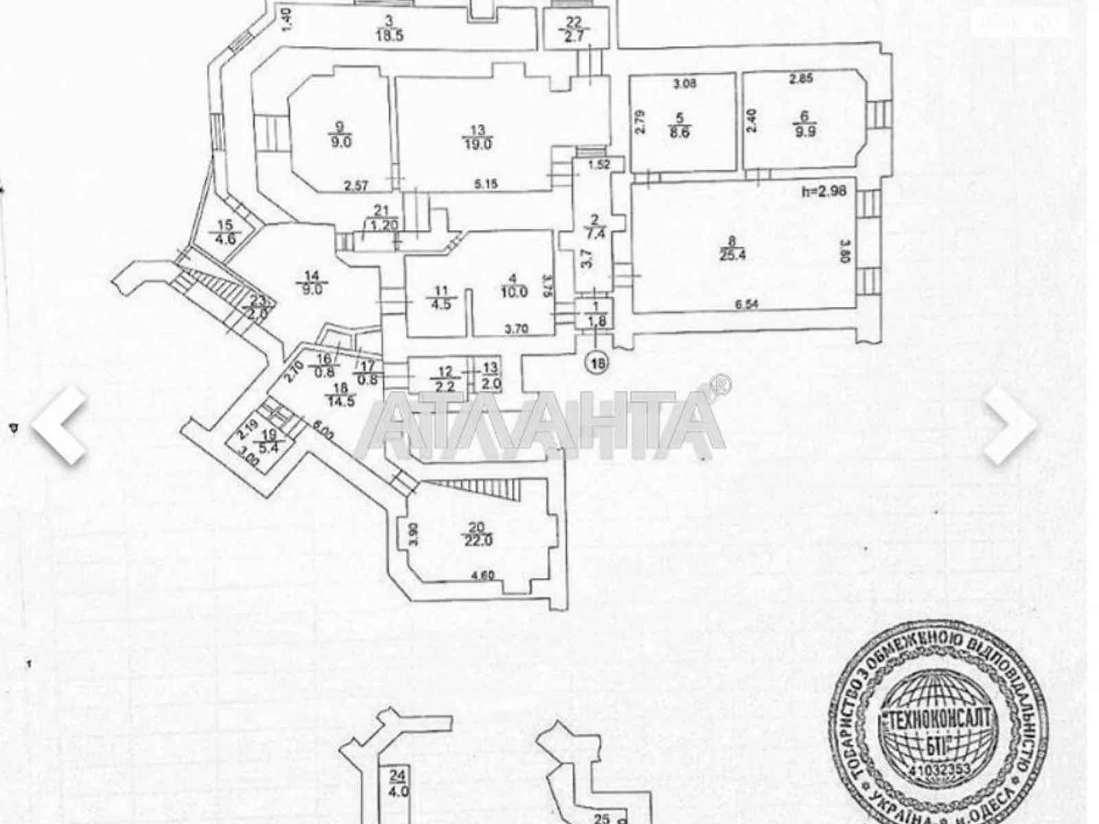 Продается помещения свободного назначения 190 кв. м в 4-этажном здании - фото 3