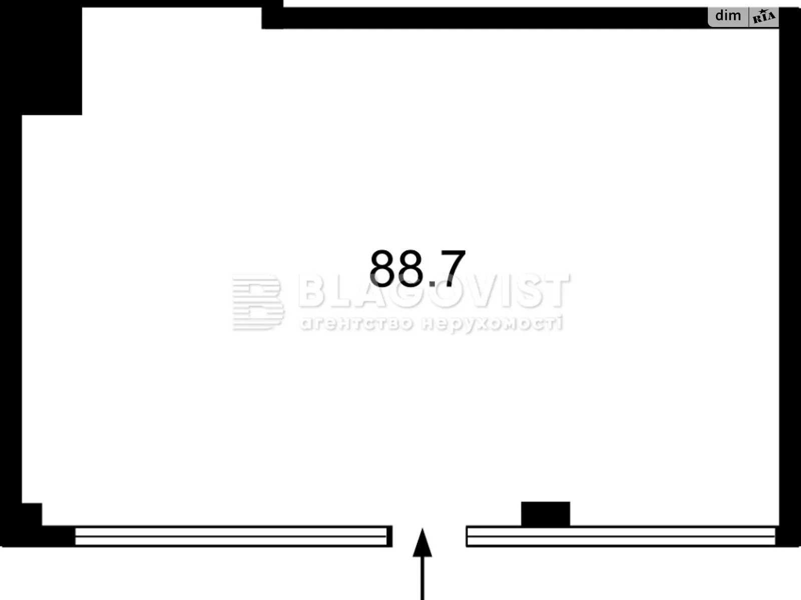 Продается помещения свободного назначения 88.7 кв. м в 24-этажном здании - фото 3