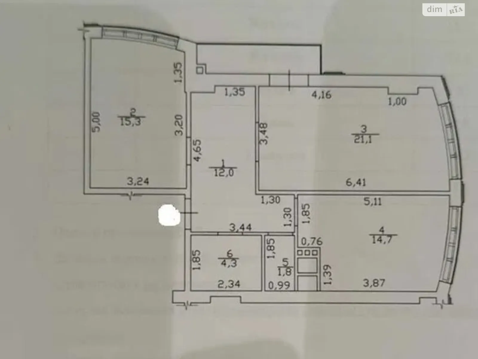 Продається 2-кімнатна квартира 72 кв. м у Одесі, вул. Леонтовича, 16