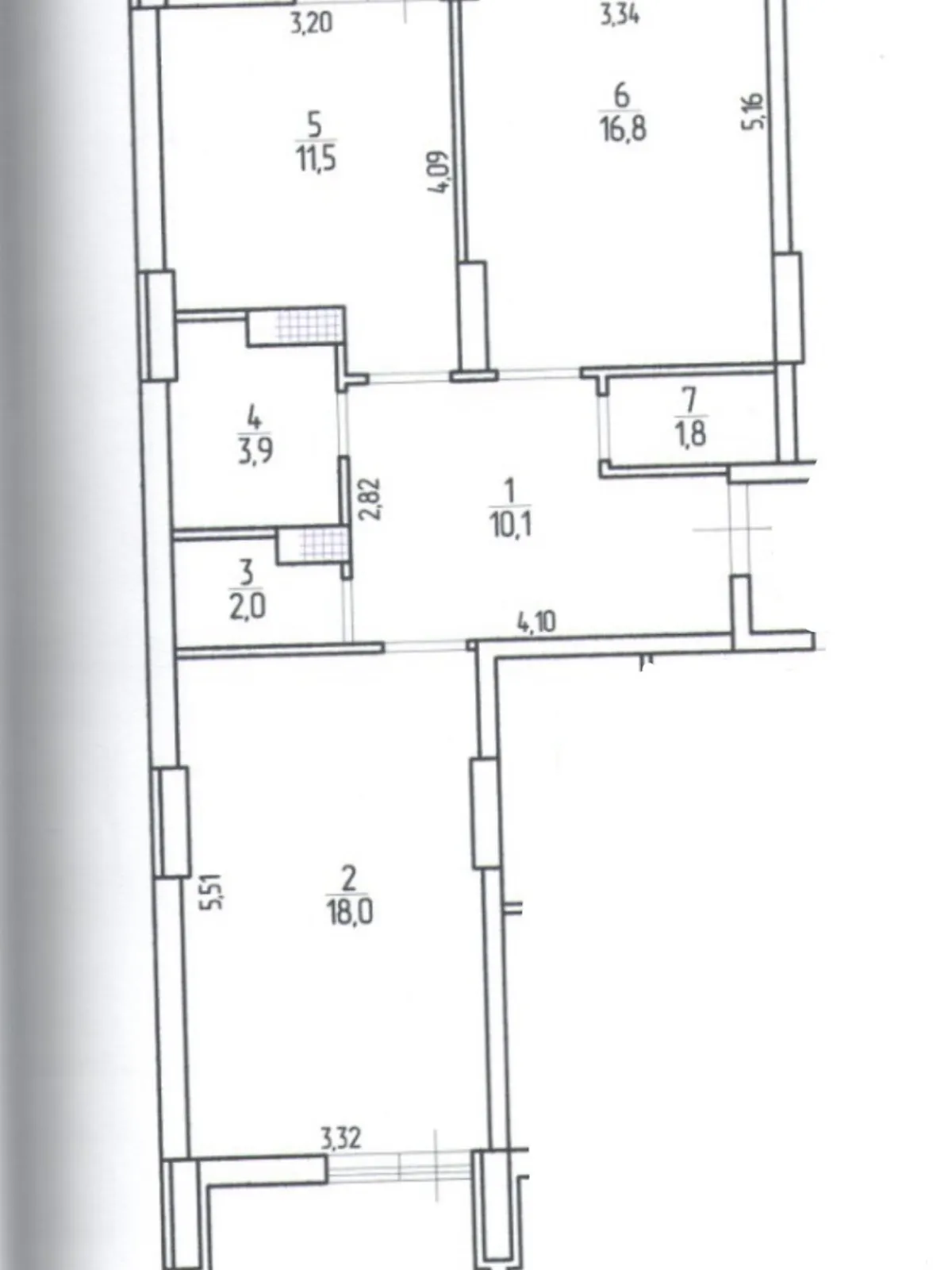 Продається 2-кімнатна квартира 69 кв. м у  - фото 3