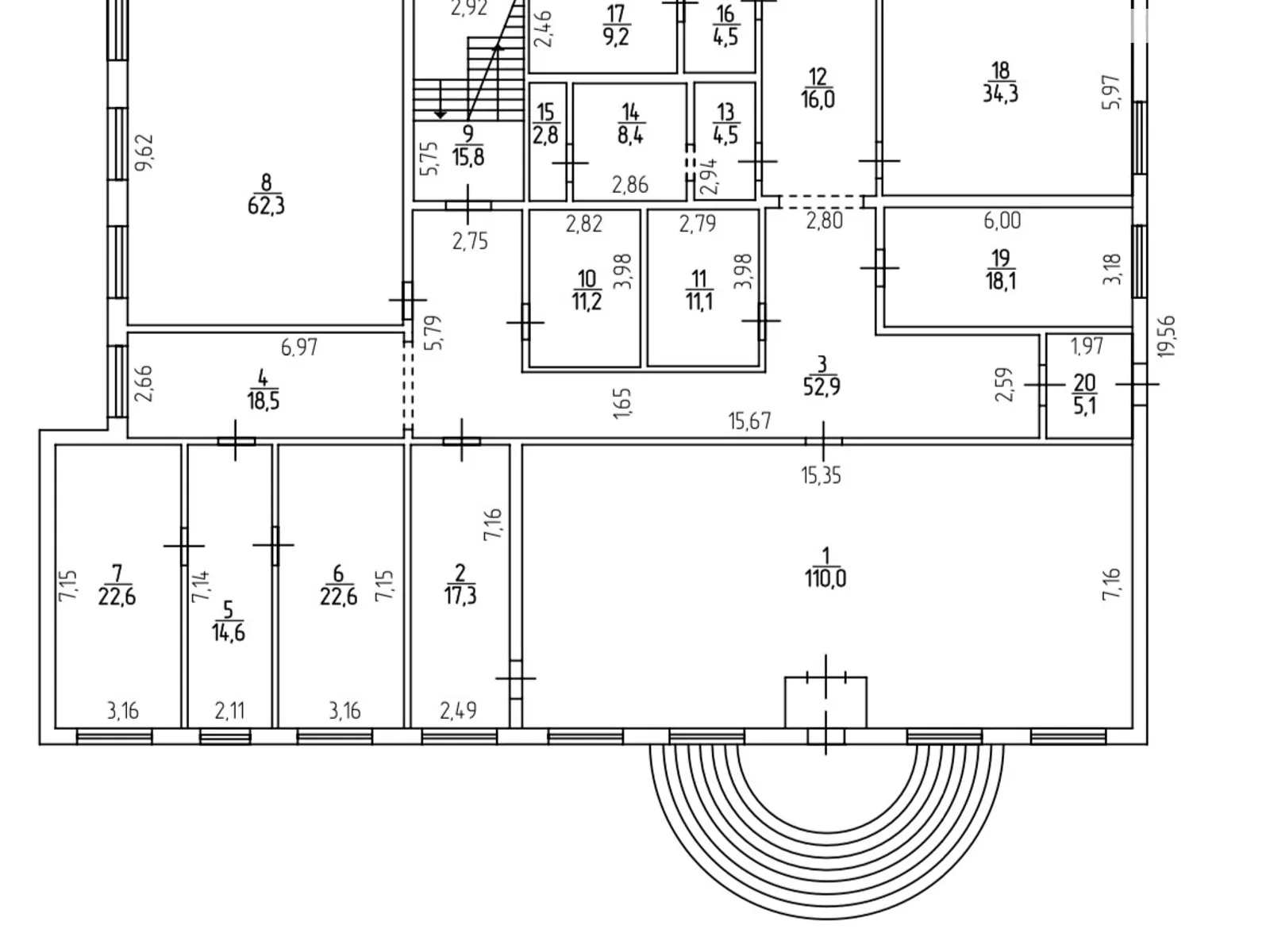 Продается офис 461 кв. м в бизнес-центре - фото 2