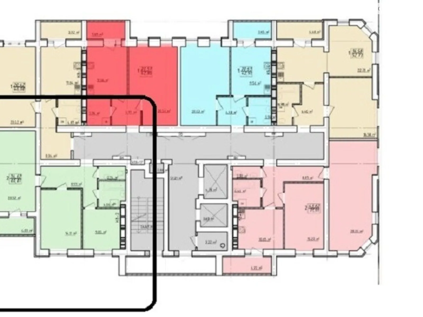 Продается 2-комнатная квартира 61 кв. м в Харькове, ул. Елизаветинская, 2Б