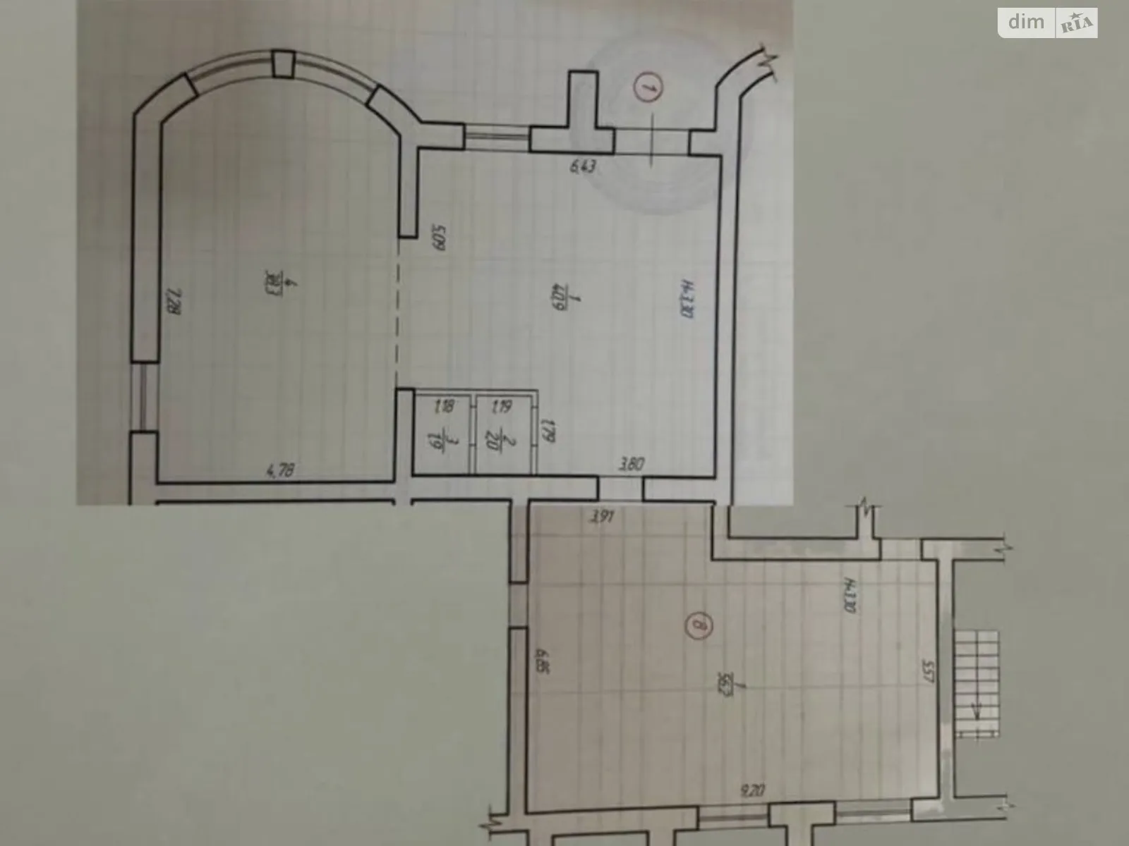 Продается помещения свободного назначения 149 кв. м в 4-этажном здании - фото 2