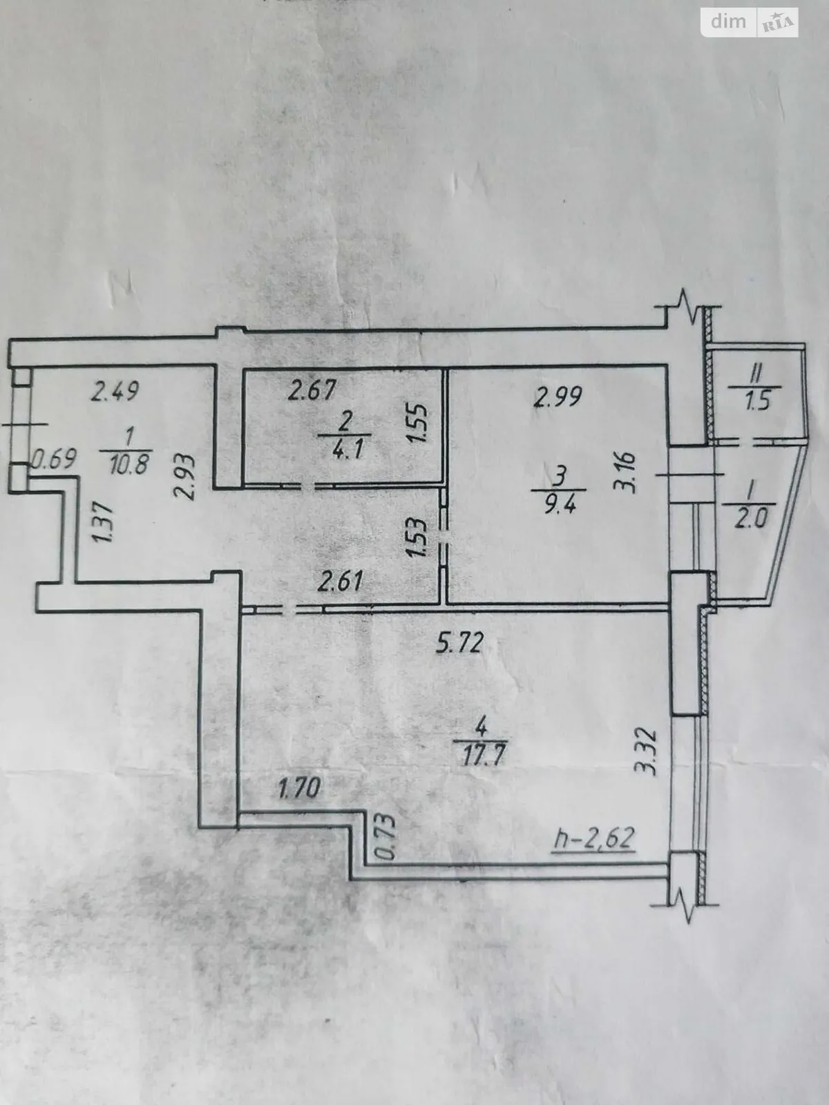 Продається 1-кімнатна квартира 44 кв. м у Сумах, цена: 26000 $