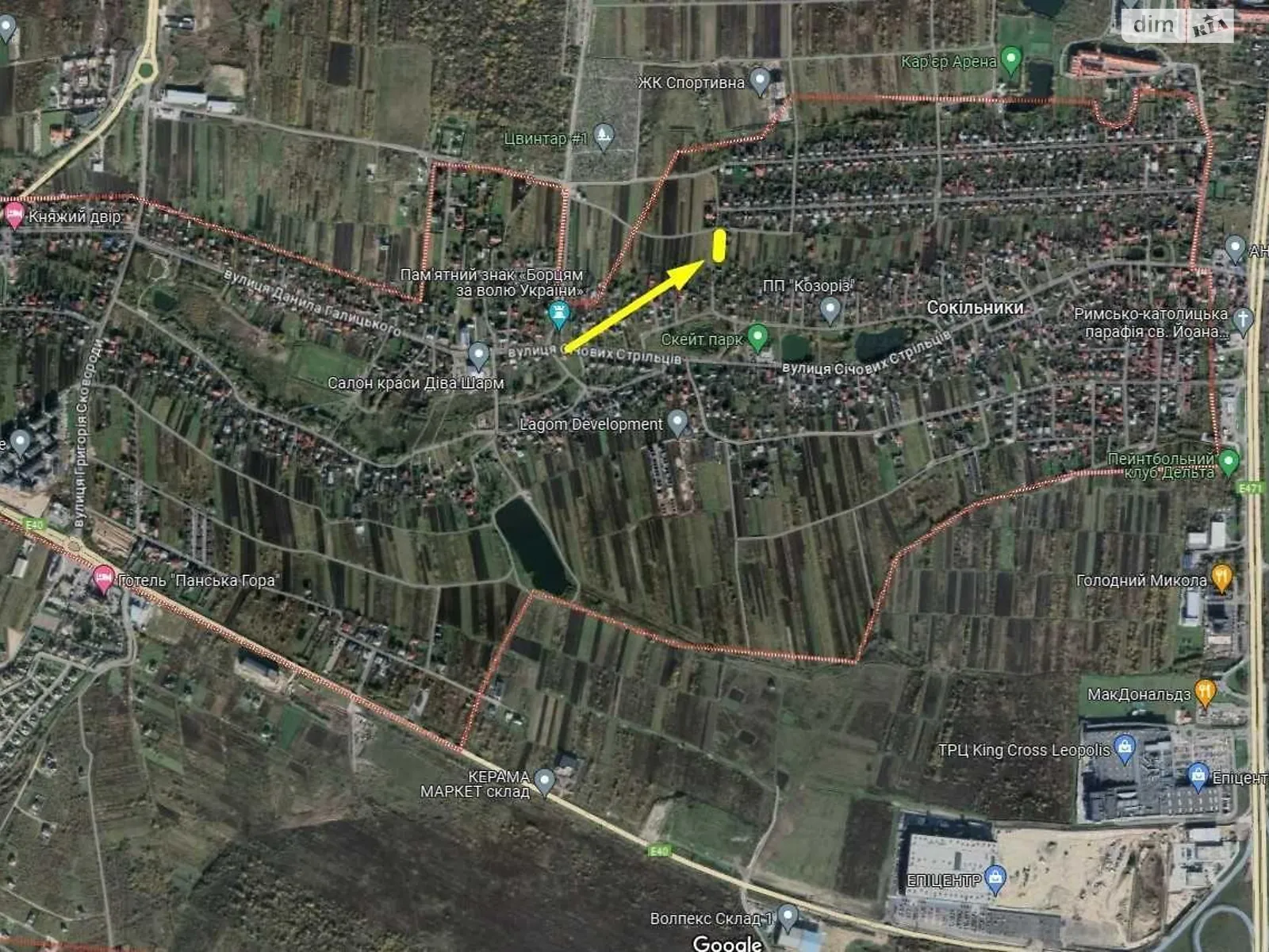 Продается земельный участок 12 соток в Львовской области, цена: 90000 $