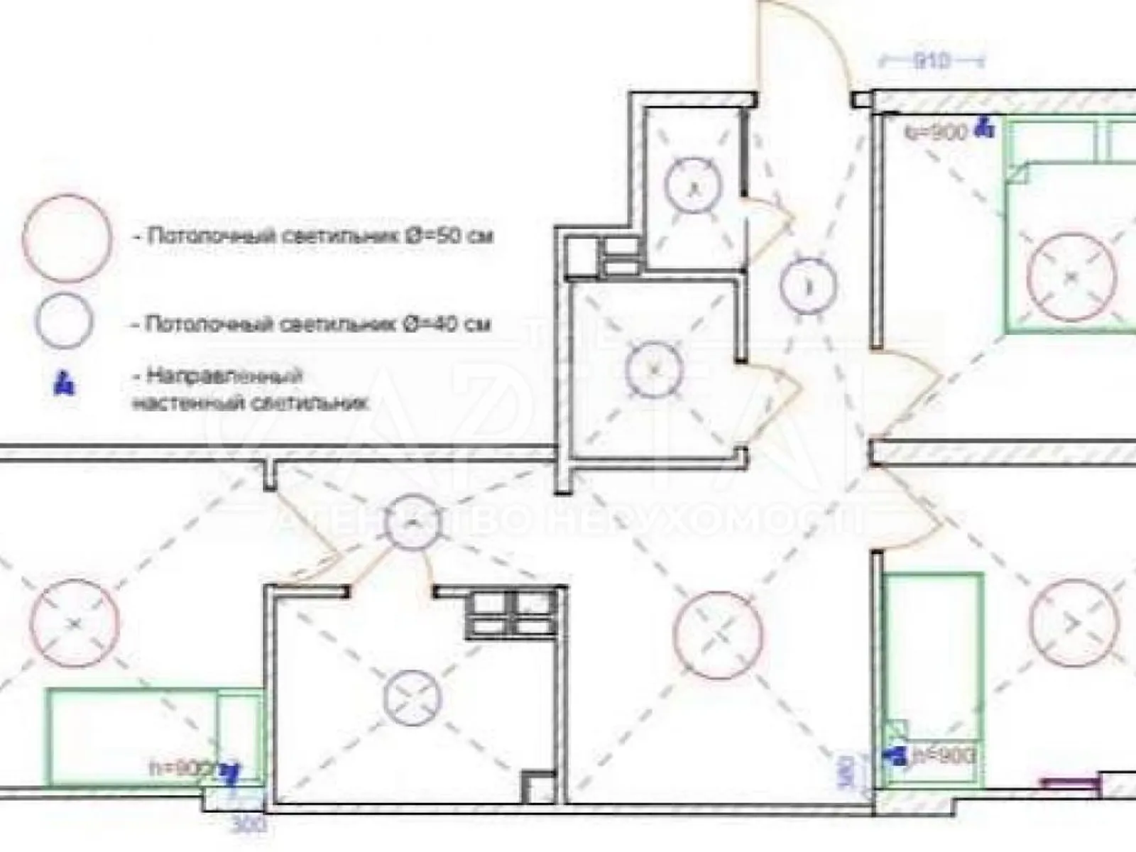 Здається в оренду 3-кімнатна квартира 54.7 кв. м у Києві, вул. Салютна, 2Б - фото 1