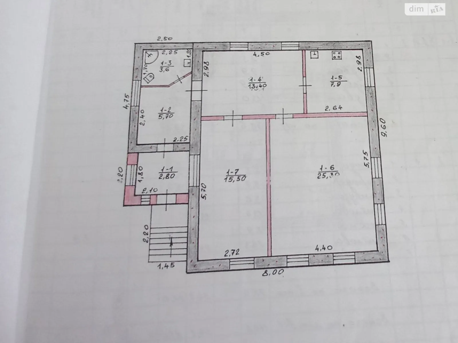 Продається будинок 2 поверховий 75 кв. м з балконом, цена: 42000 $