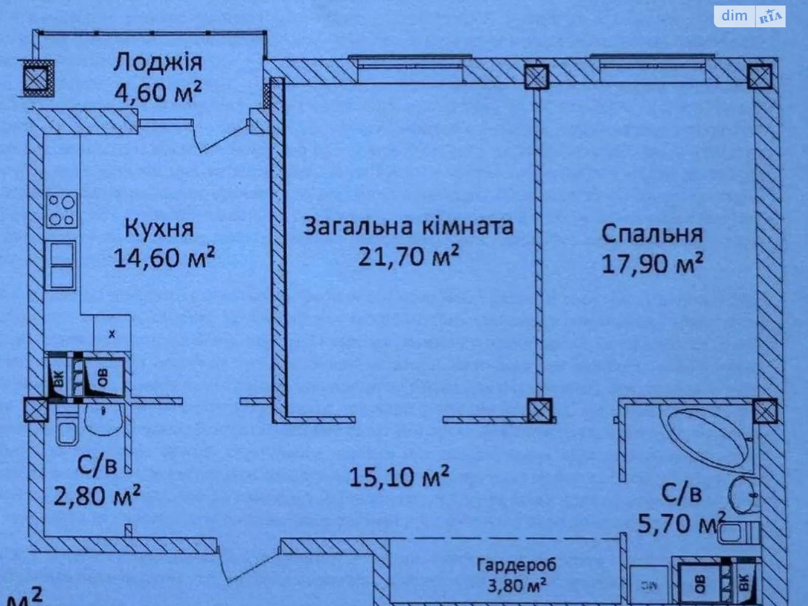 Продается 2-комнатная квартира 84 кв. м в Одессе, ул. Еврейская, 3 - фото 1