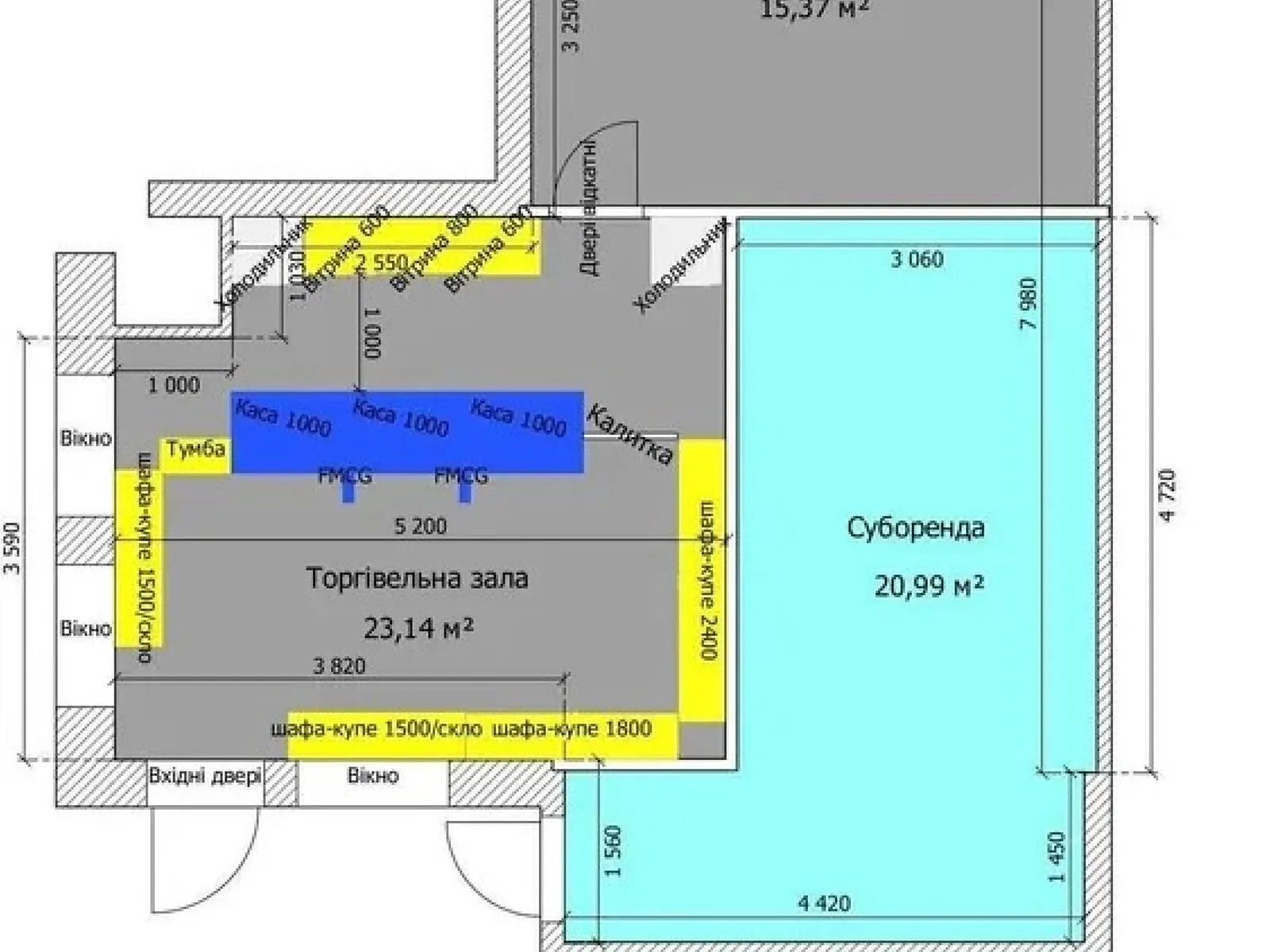 Здається в оренду приміщення вільного призначення 21 кв. м в 1-поверховій будівлі - фото 3