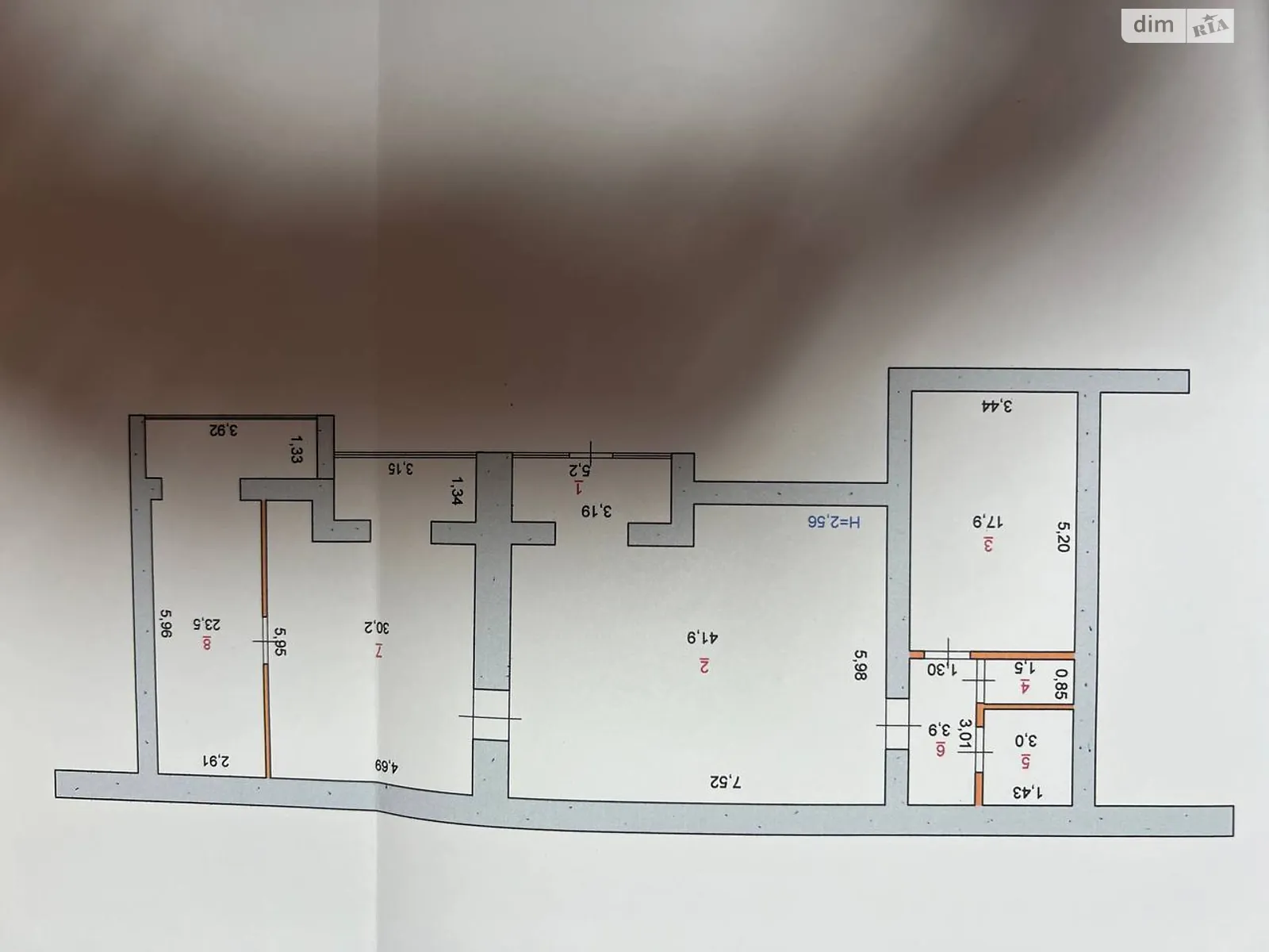 Продается помещения свободного назначения 127 кв. м в 6-этажном здании, цена: 95000 $ - фото 1