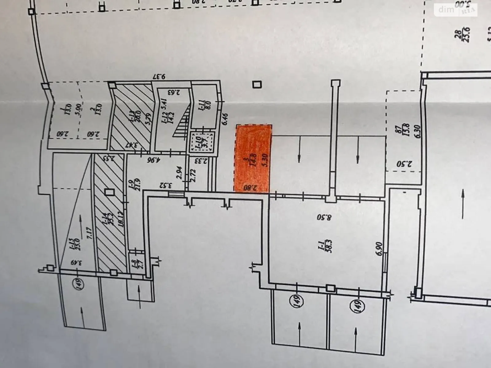 Продається підземний паркінг під легкове авто на 14.8 кв. м, цена: 18000 $