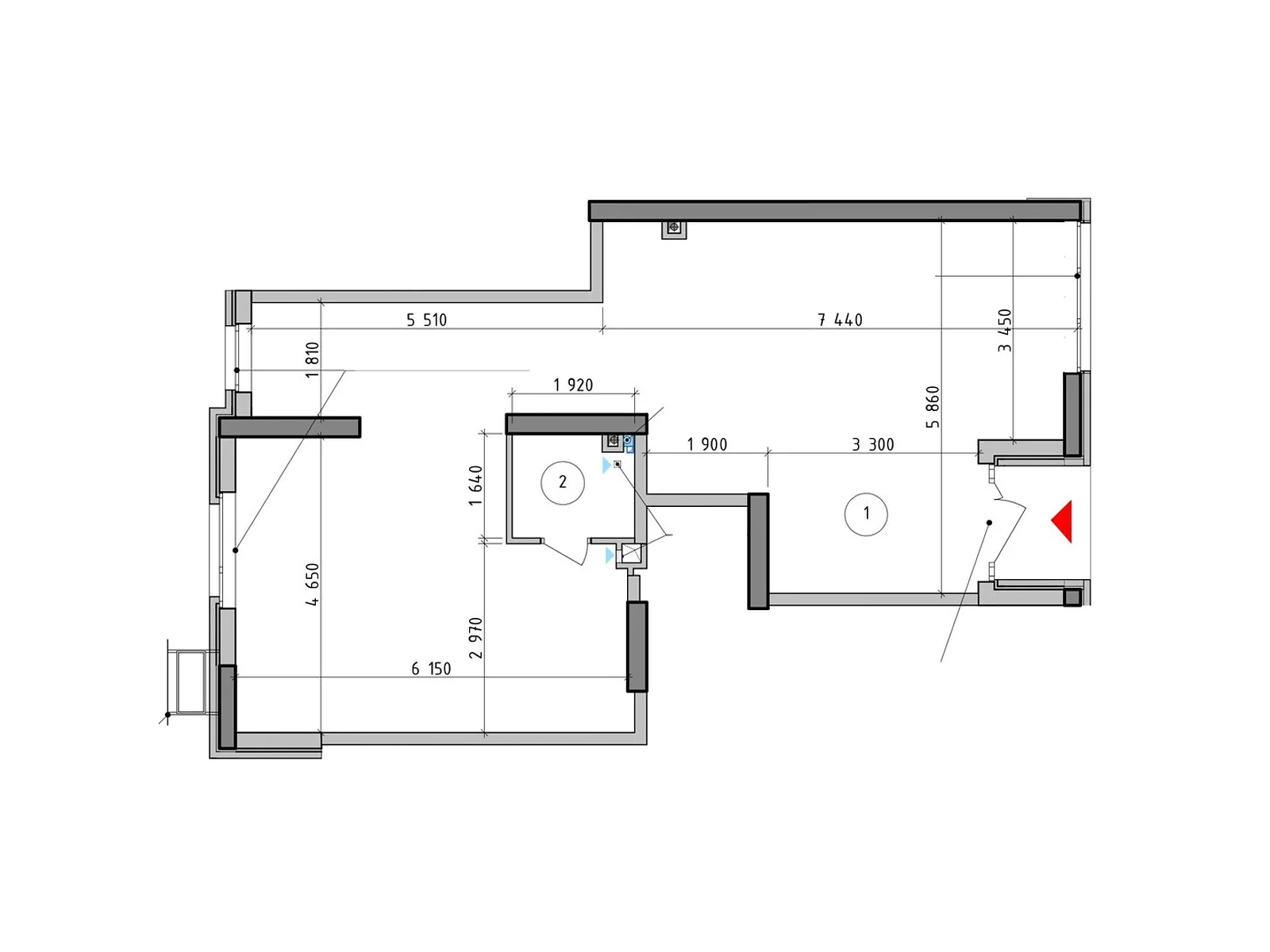 Продается офис 67.59 кв. м в бизнес-центре, цена: 120050 $ - фото 1