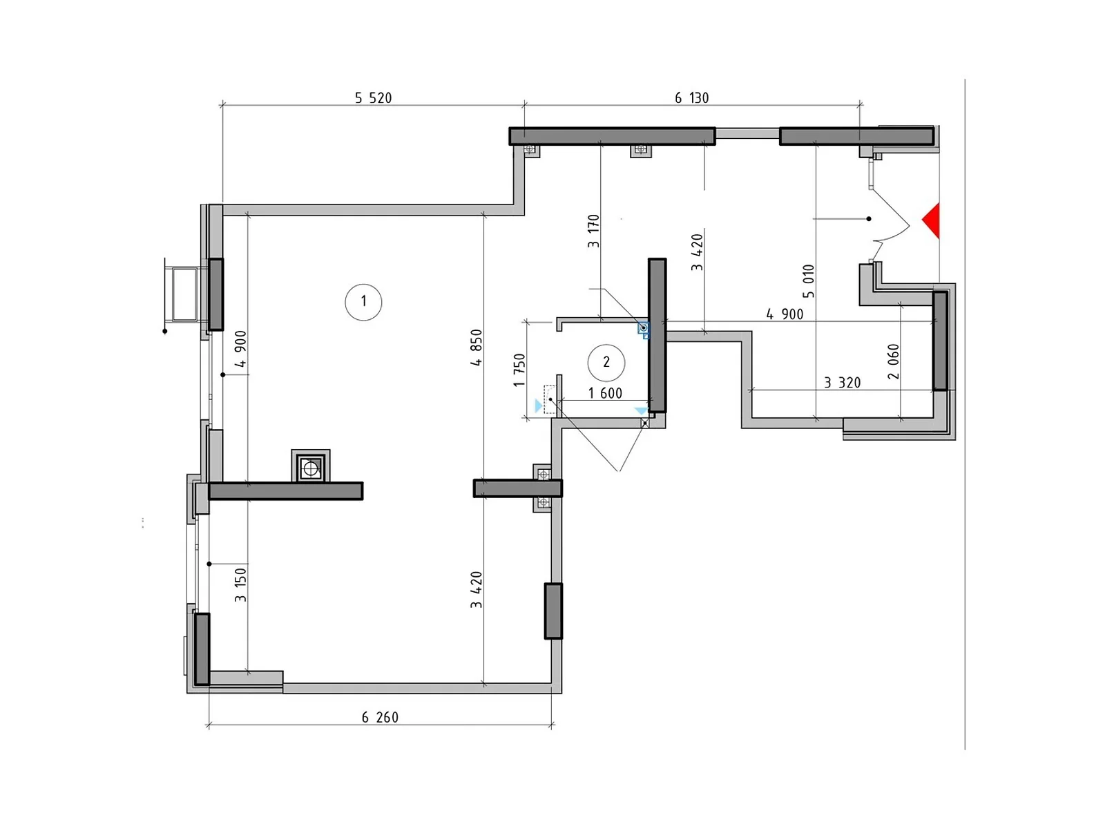 Продается офис 67.59 кв. м в бизнес-центре, цена: 120050 $ - фото 1