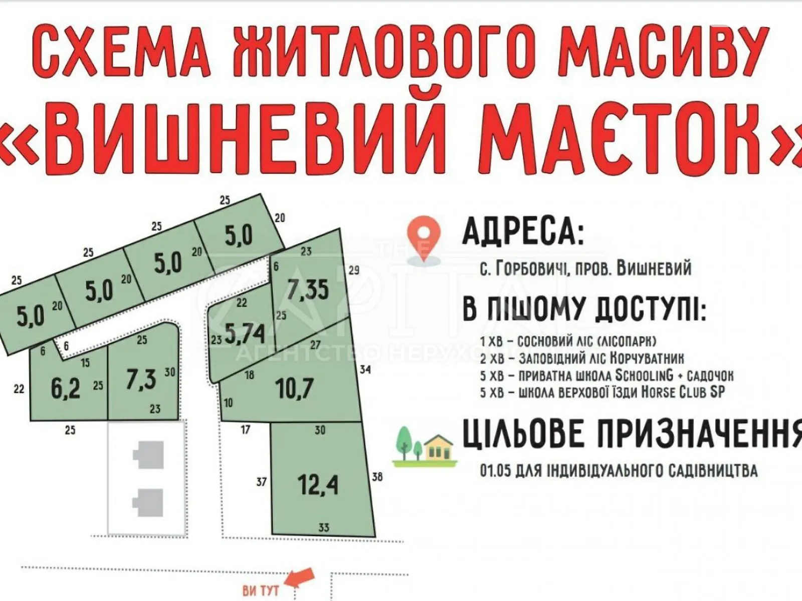 Продається земельна ділянка 5 соток у Київській області, цена: 21000 $