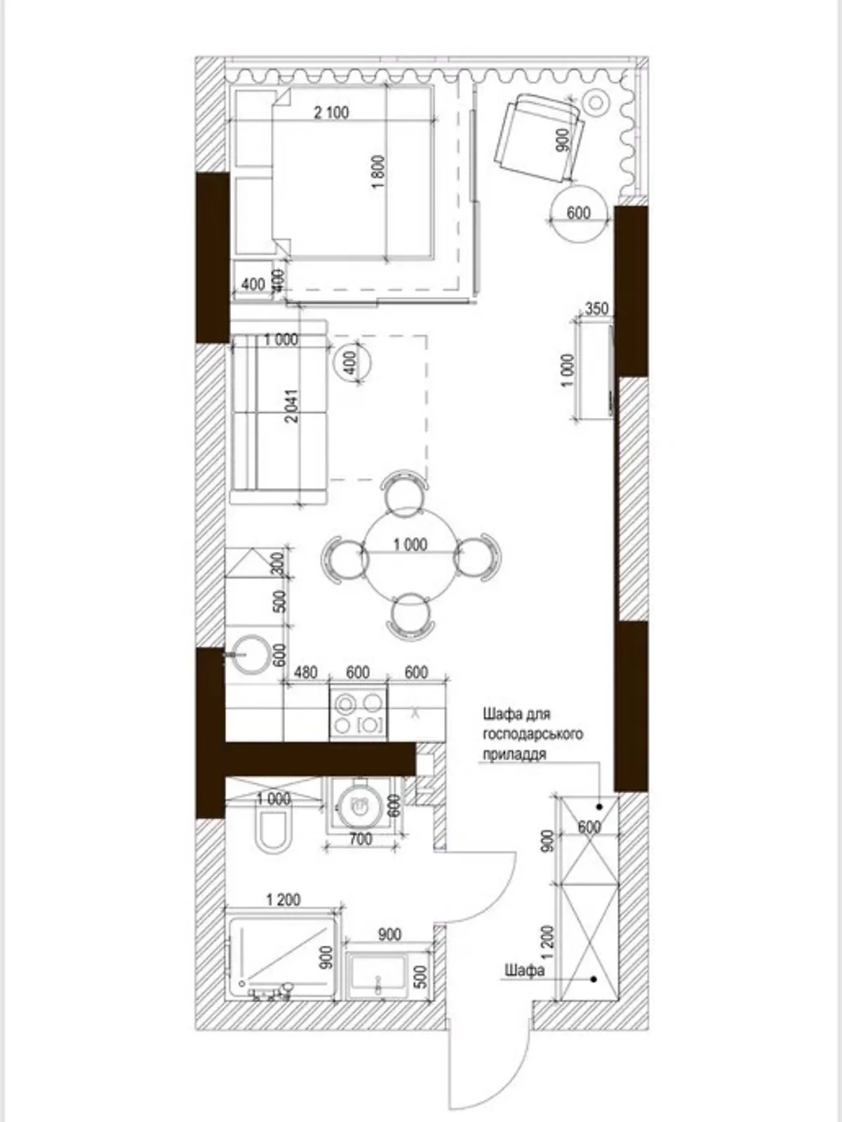 Продается 1-комнатная квартира 37 кв. м в Киеве, ул. Академика Булаховского, 1Б