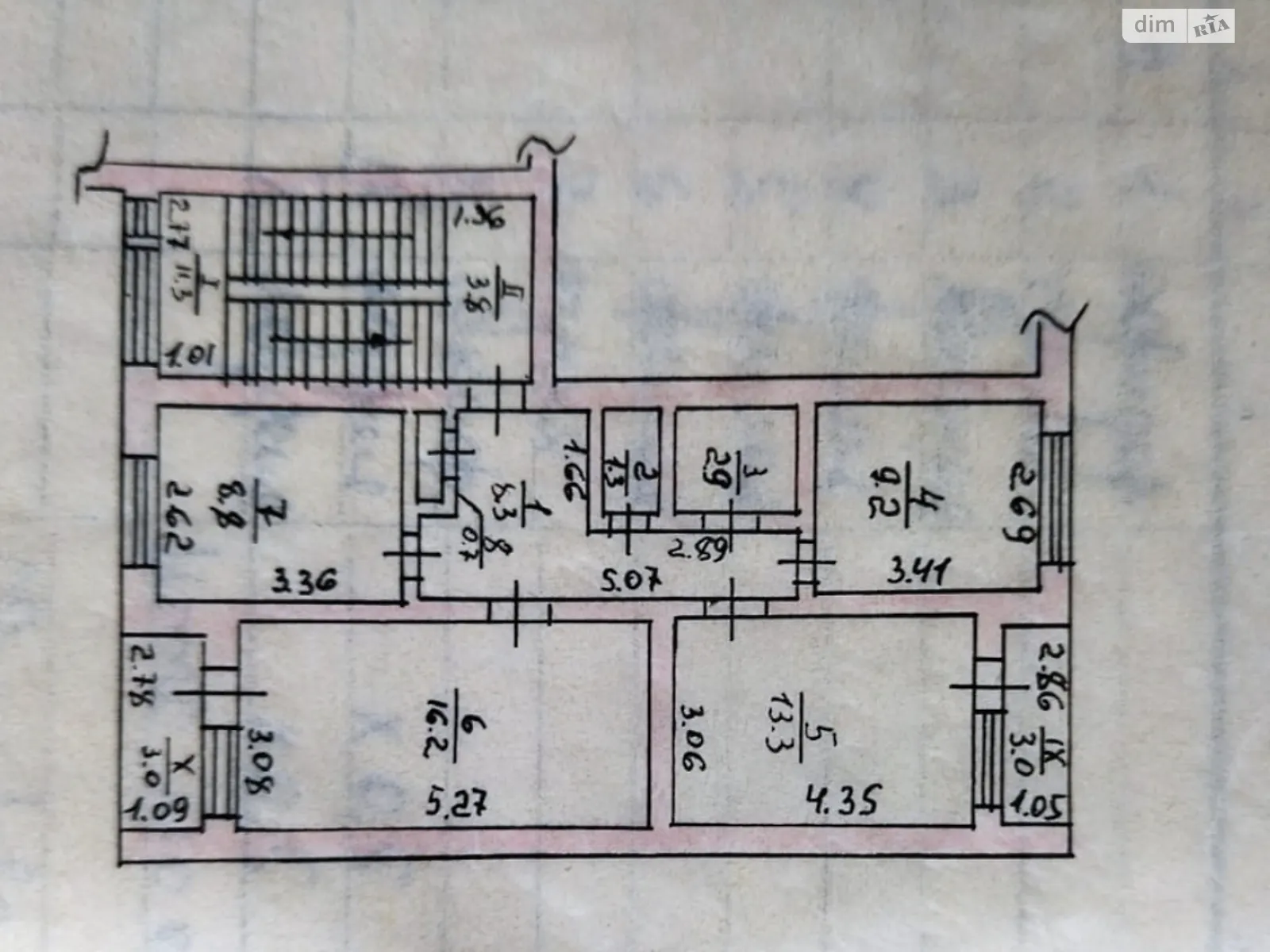 Продається 3-кімнатна квартира 64 кв. м у Староказачьем, цена: 25000 $