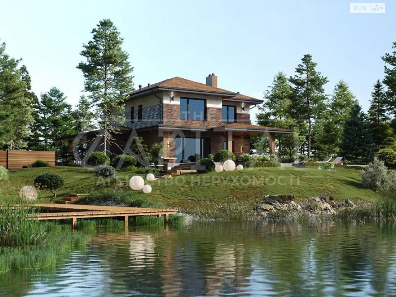 Продается дом на 2 этажа 250 кв. м с садом, цена: 645000 $ - фото 1