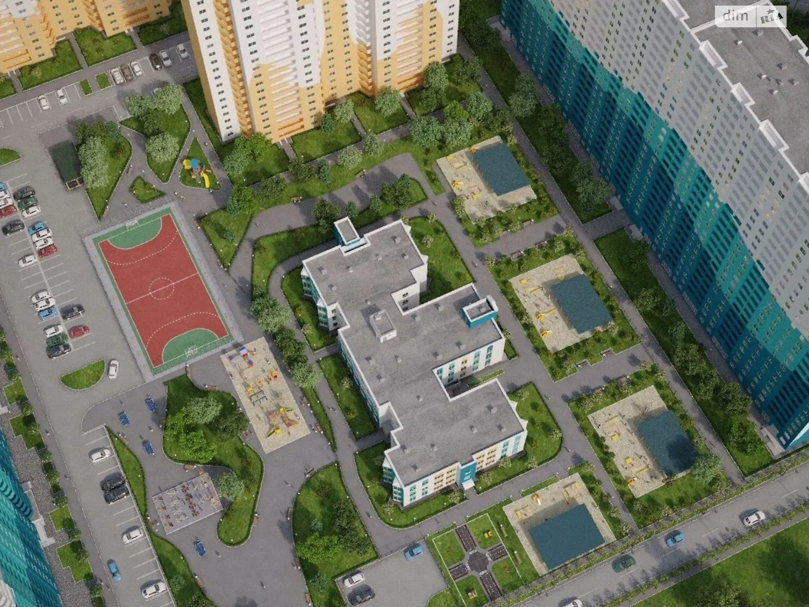 Продається 1-кімнатна квартира 29.55 кв. м у Новосілках, вул. Приміська, 22 - фото 1