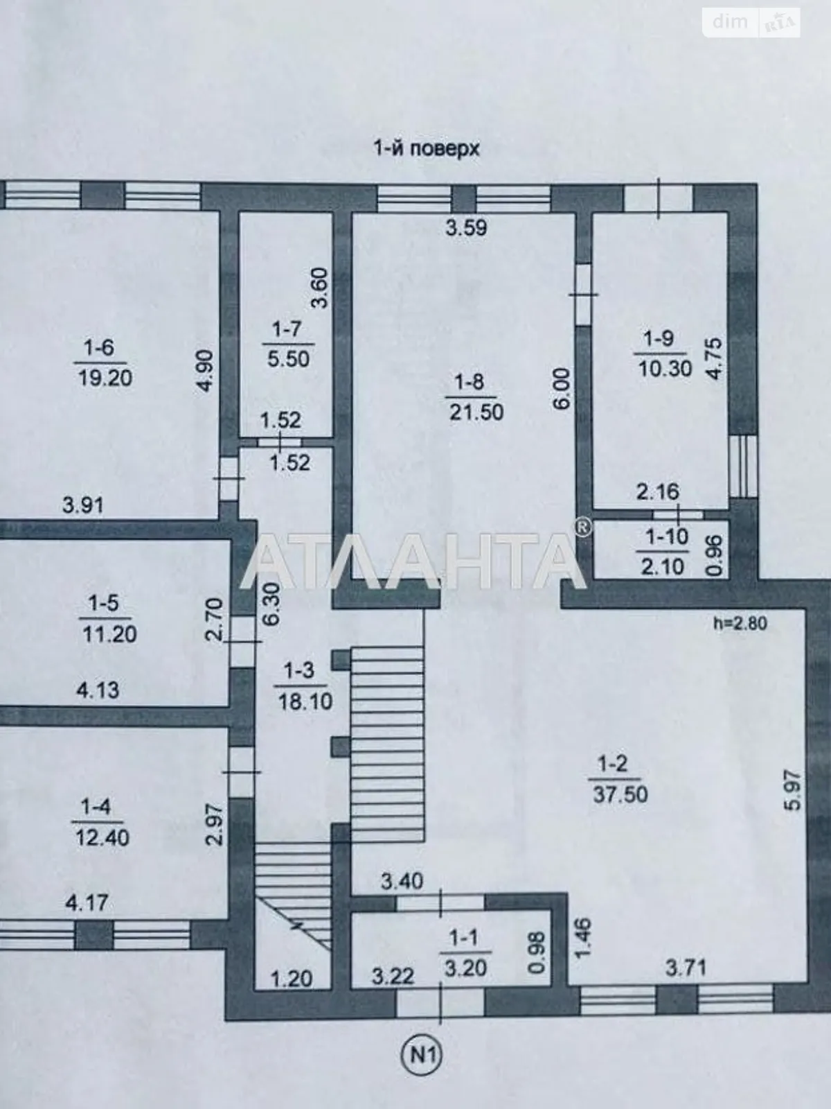 Продається будинок 3 поверховий 351 кв. м з балконом - фото 3