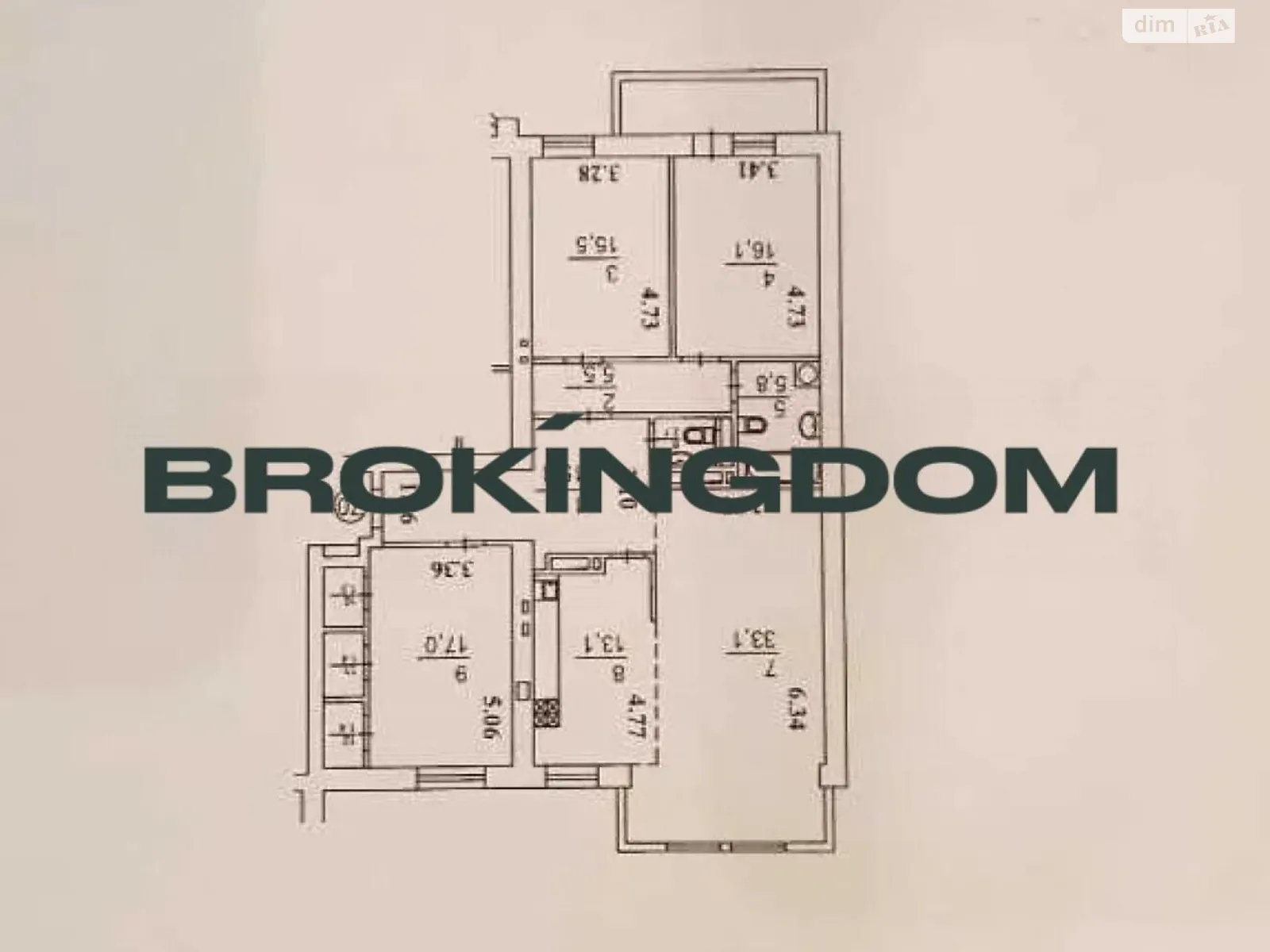 Продается 4-комнатная квартира 130.3 кв. м в Киеве, ул. Макеевская, 10 - фото 1