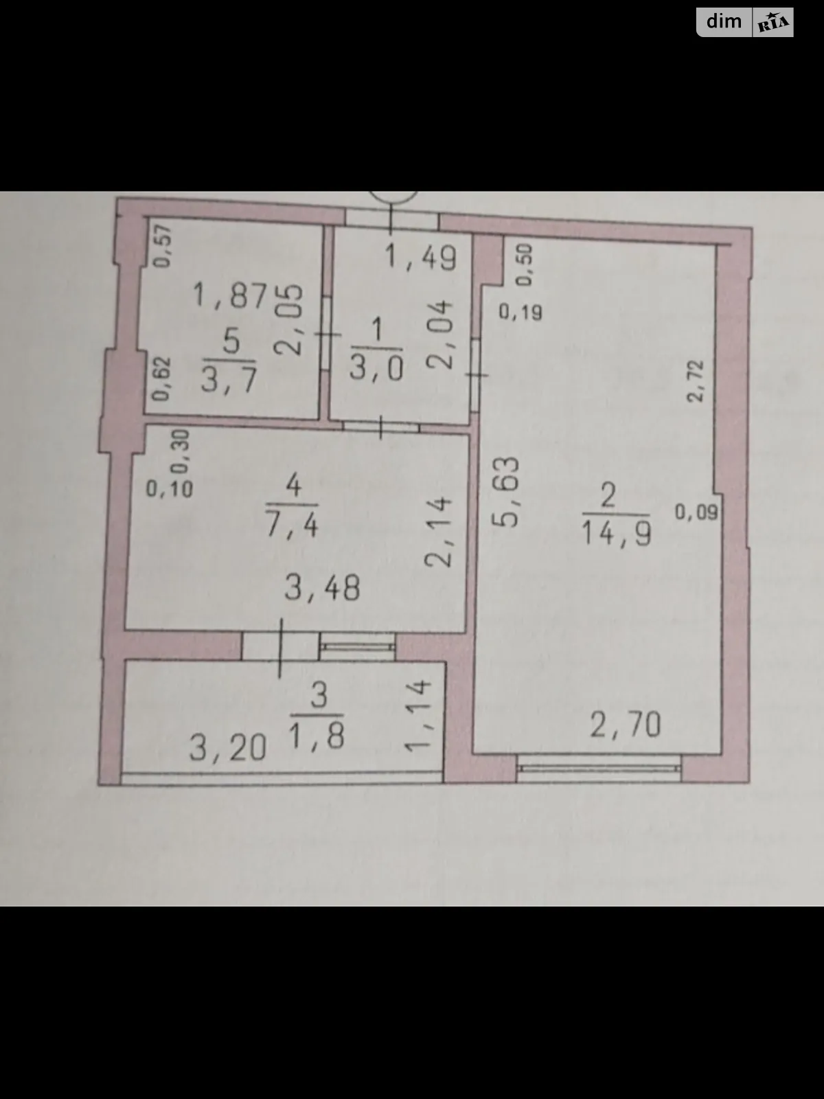 Продается 1-комнатная квартира 35 кв. м в Авангарде, цена: 22000 $