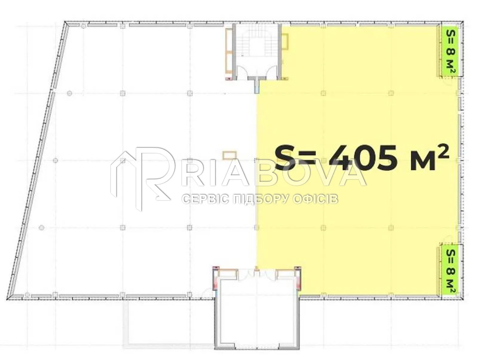 Сдается в аренду офис 405 кв. м в бизнес-центре, цена: 6075 $