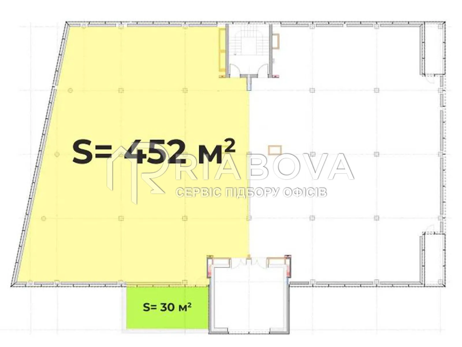 Сдается в аренду офис 452 кв. м в бизнес-центре, цена: 6780 $