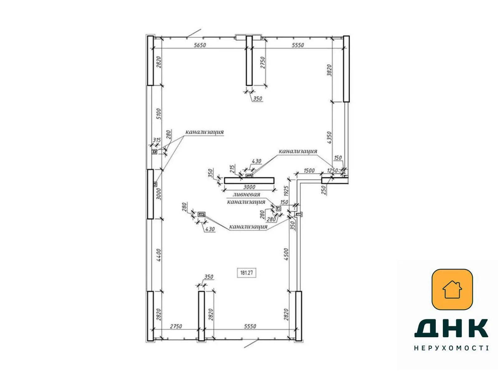 Продается помещения свободного назначения 182 кв. м в 25-этажном здании - фото 2