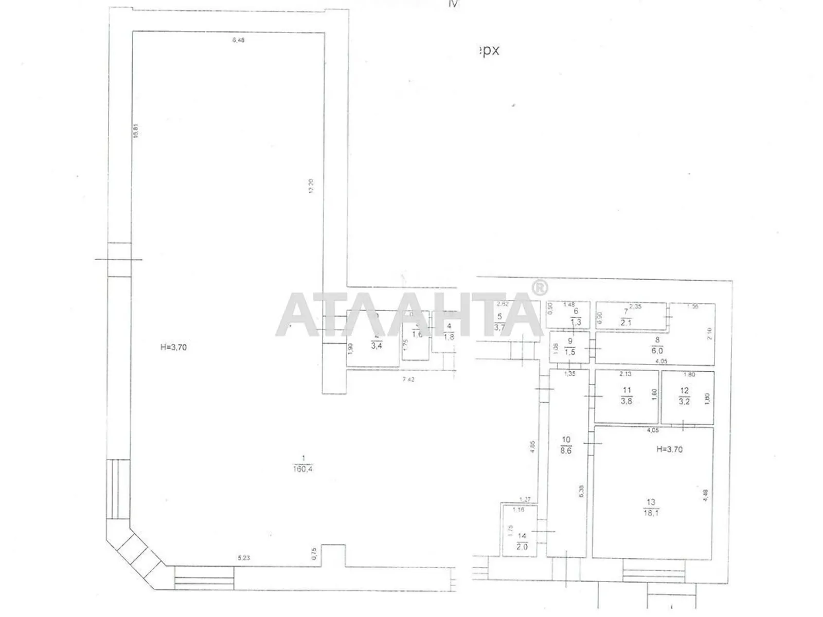 Продається офіс 293.3 кв. м в бізнес-центрі, цена: 270000 $