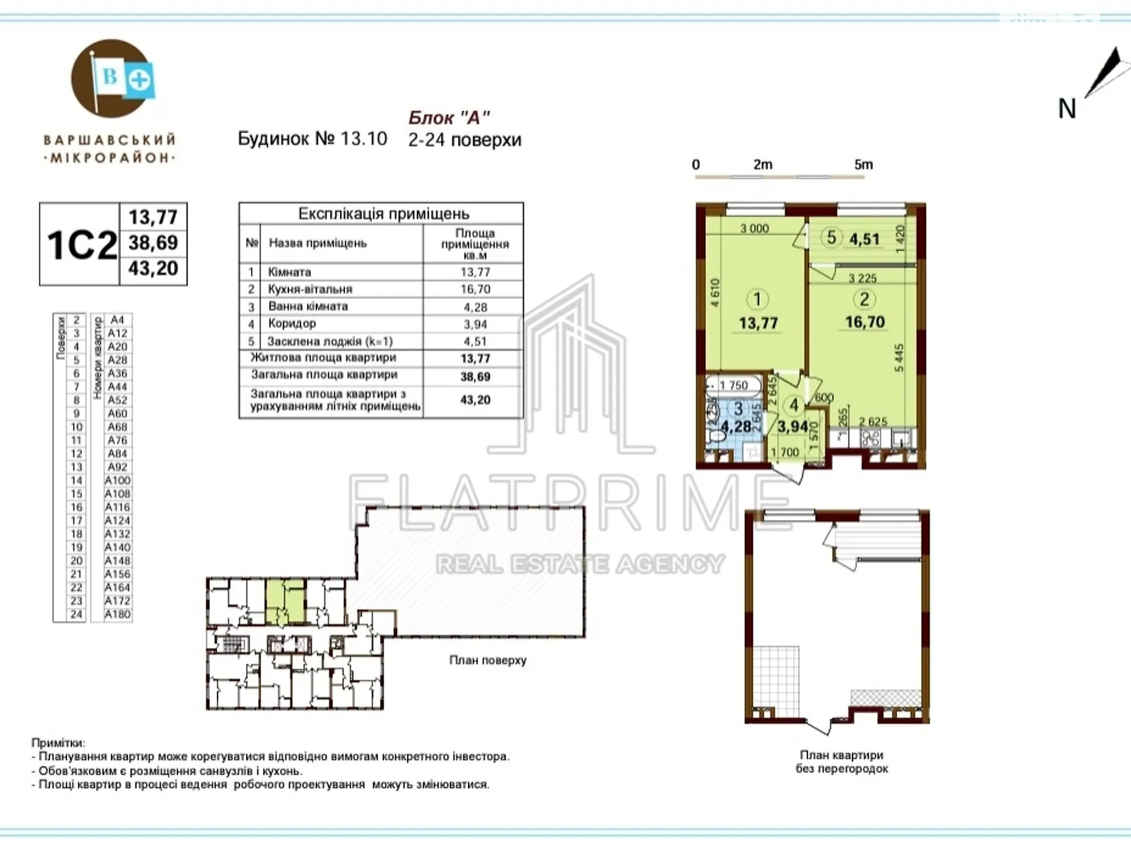 Продается 1-комнатная квартира 43 кв. м в Киеве, просп. Правды, 40/12