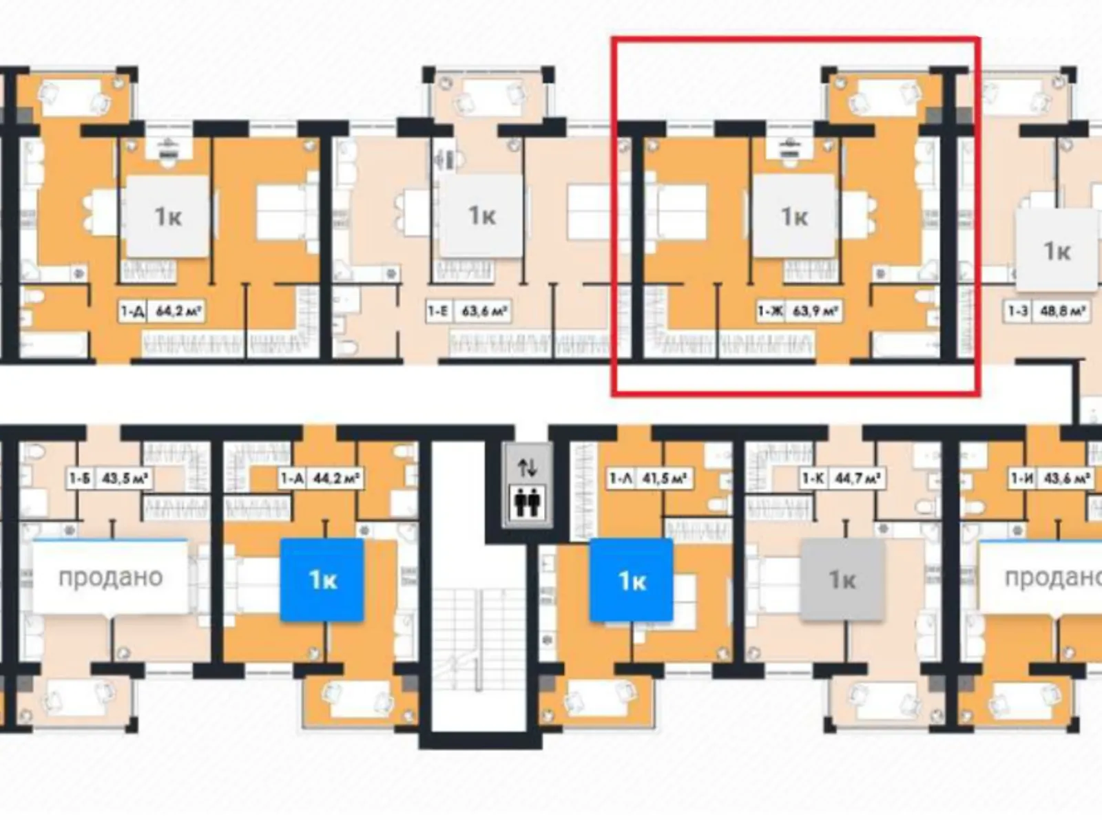 Продается 2-комнатная квартира 64 кв. м в Днепре, Запорожское шоссе, 32