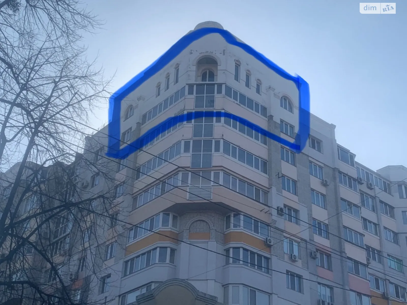 Продается 5-комнатная квартира 199.7 кв. м в Черкассах, ул. Грушевского Михаила, 73 - фото 1