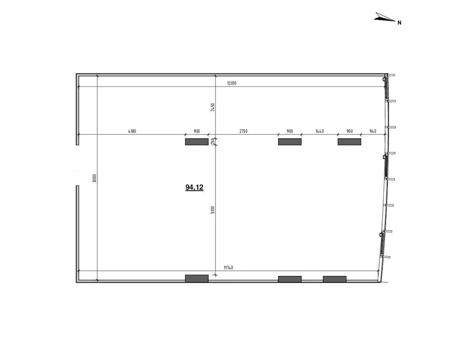 Продается офис 94.12 кв. м в бизнес-центре, цена: 168100 $